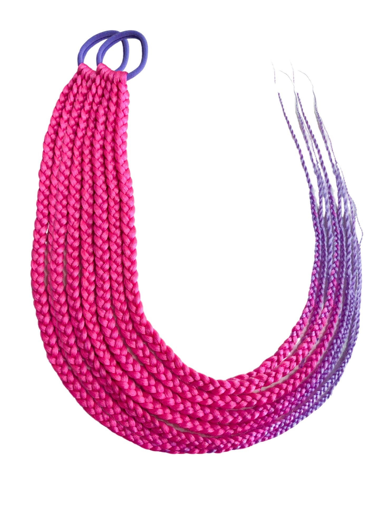 Blushing Lilac Braided Boho Set