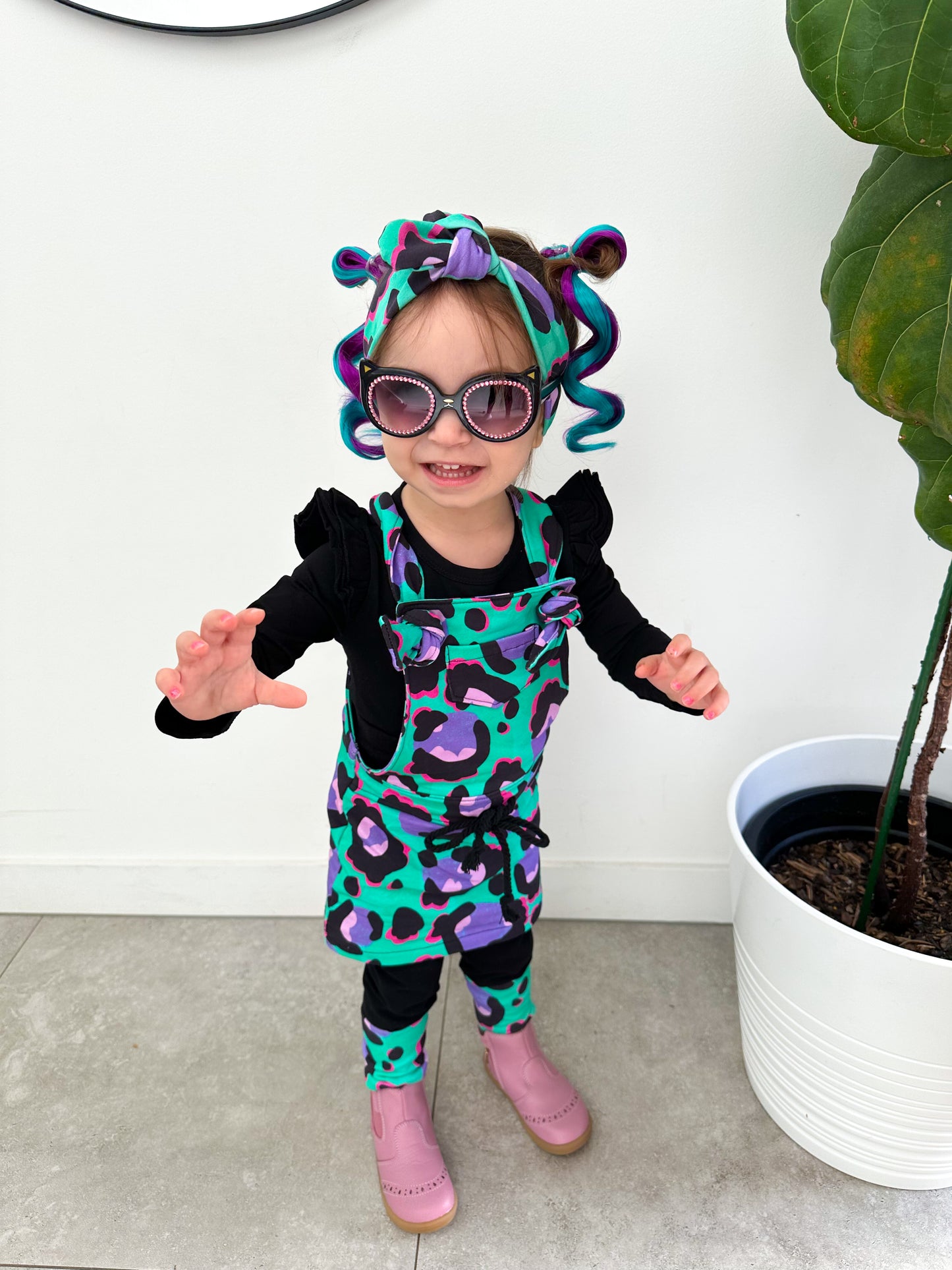 Mermaid MINI curled ponytail set