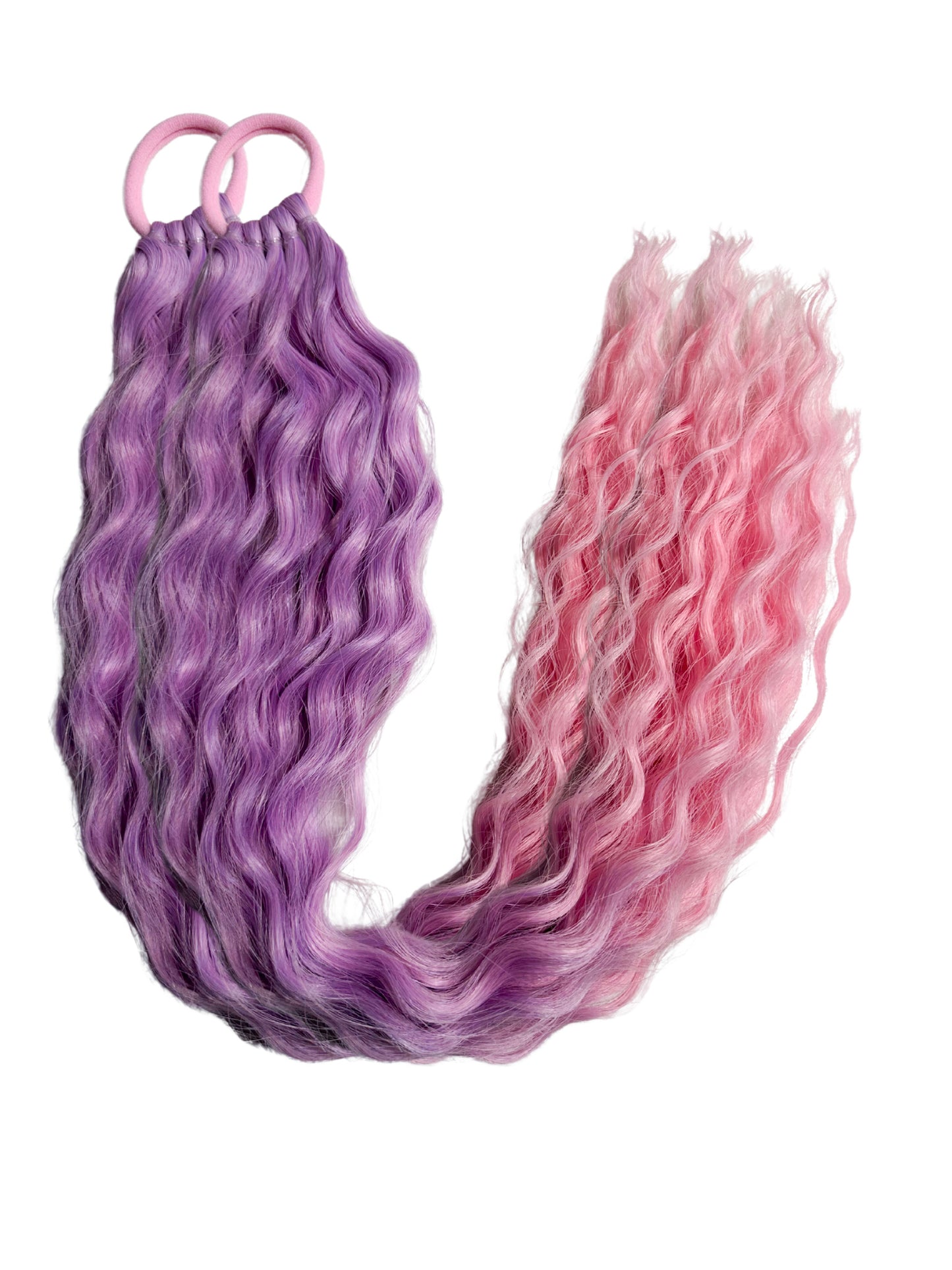 Candyfloss mermaid ponytail set