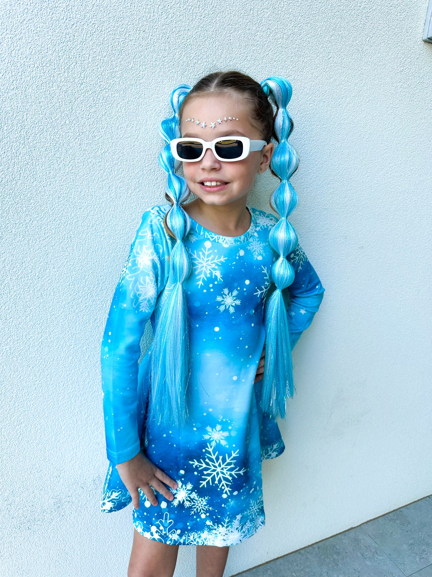 Snow Queen Shimmer Braid set