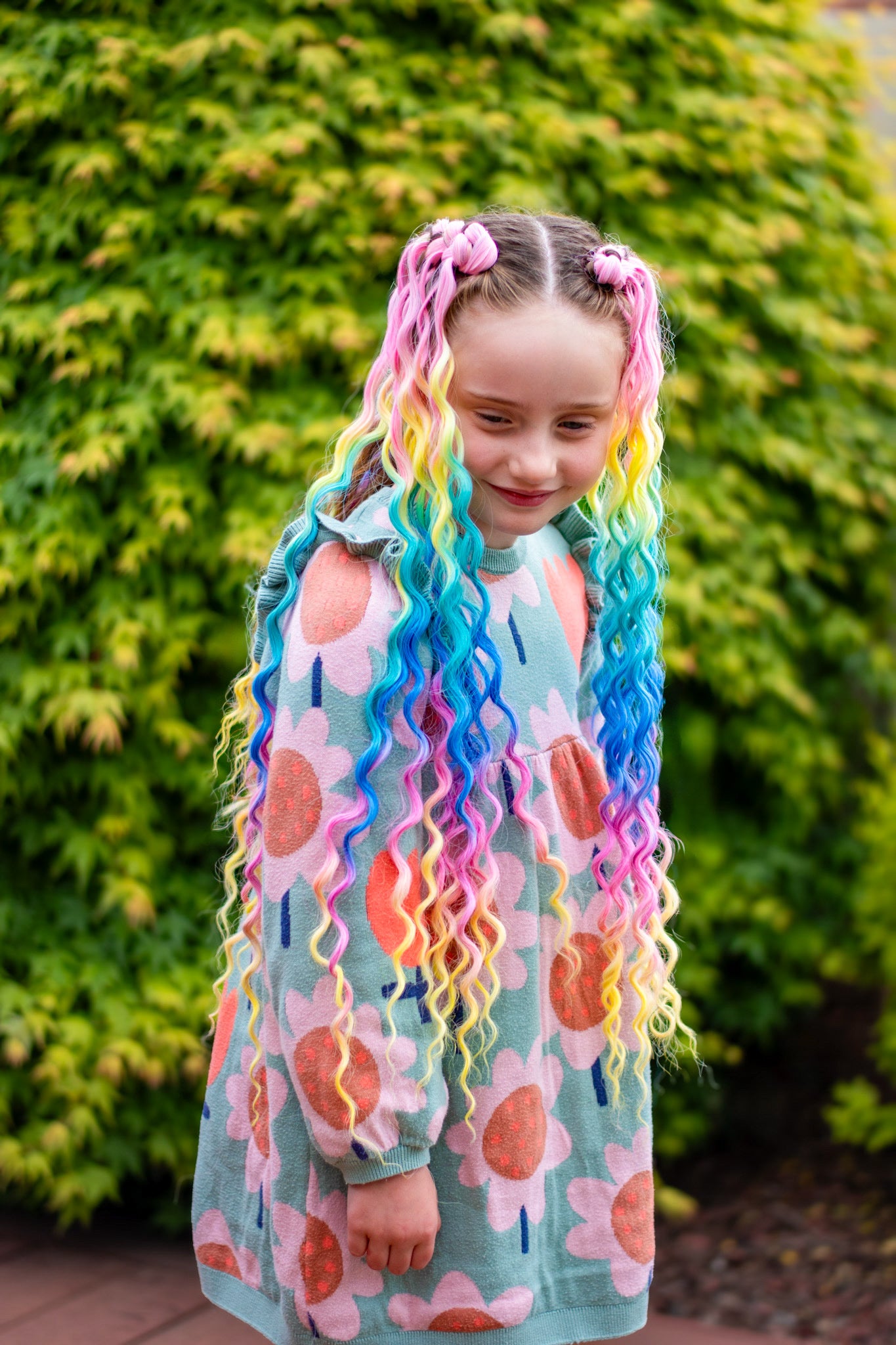 Lollipop mermaid wave braiding hair