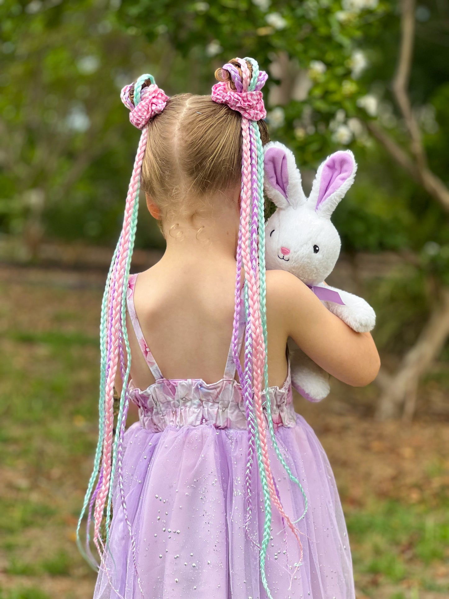 Cotton Candy Braided Boho Set