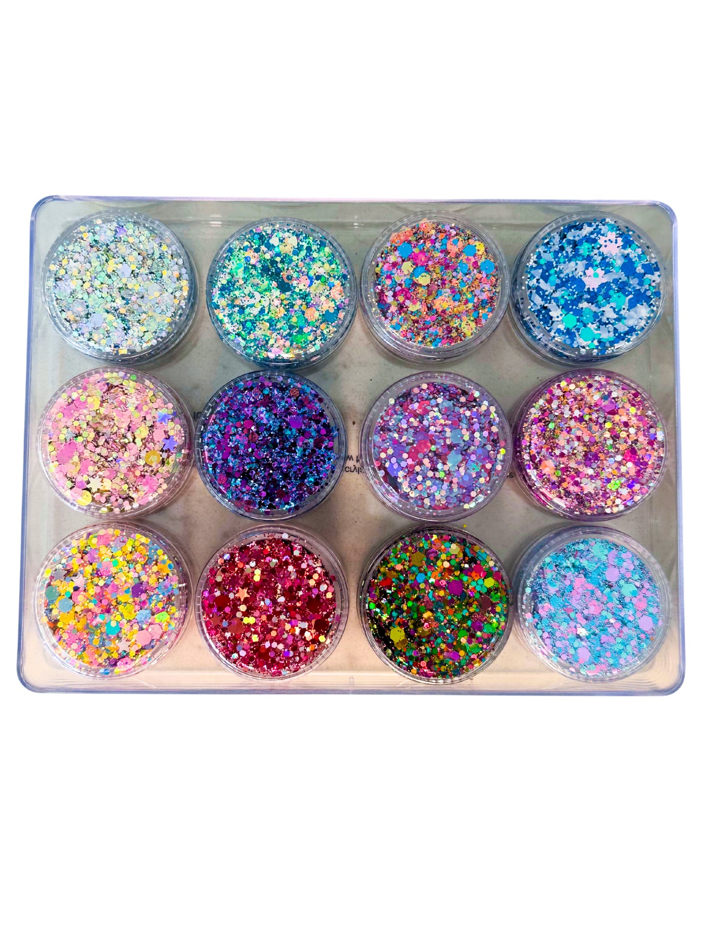 Less Bitter More Glitter 12x 5ml Gel set