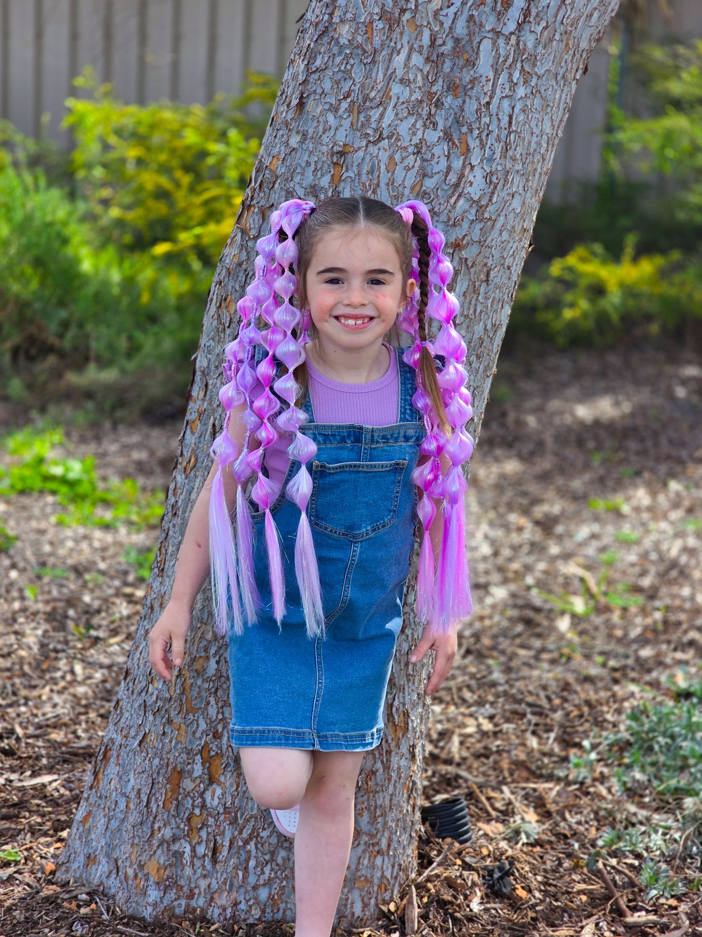 Butterfly Bubble Ponytail Set