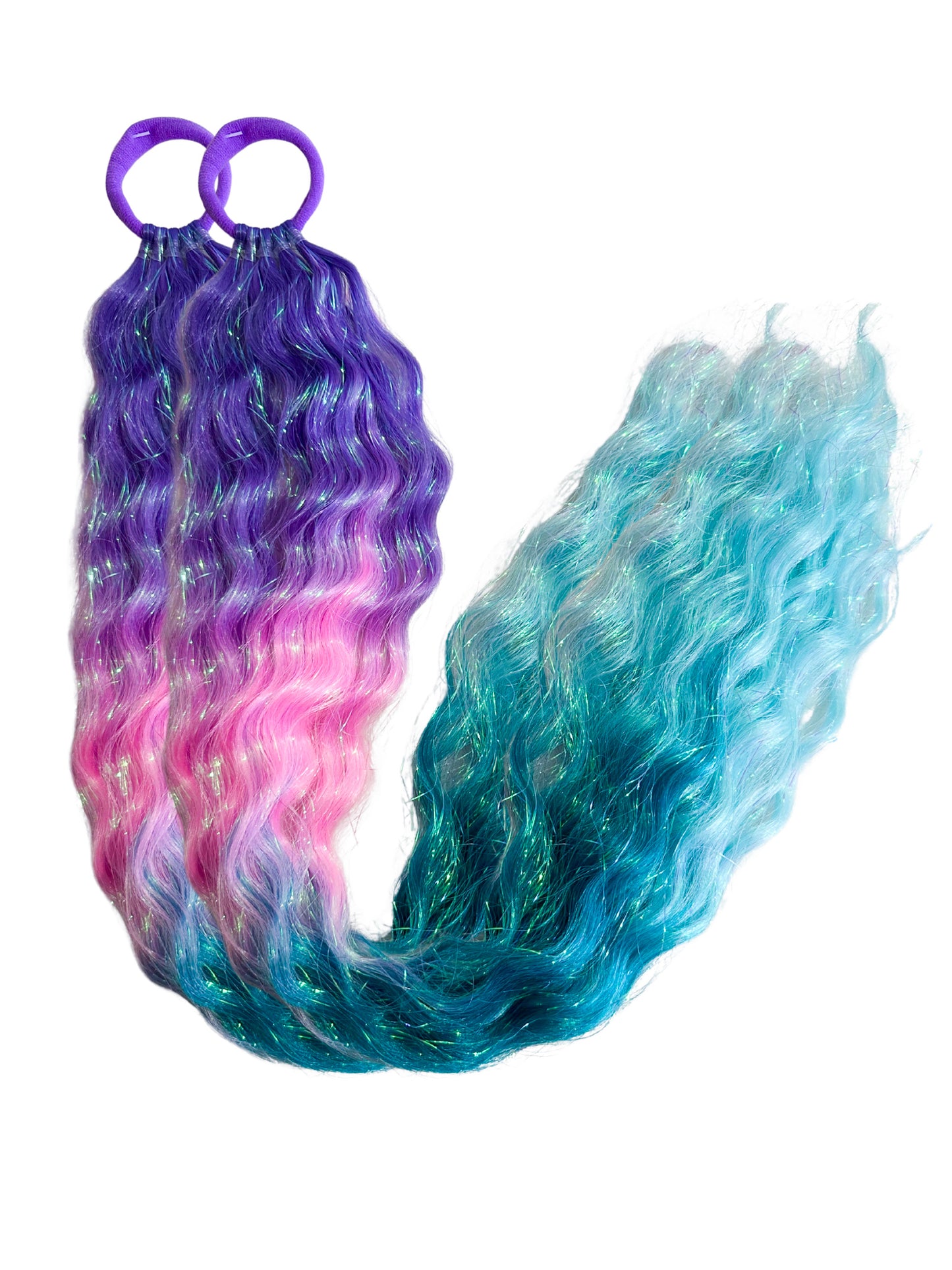 Enchanted mermaid ponytail set