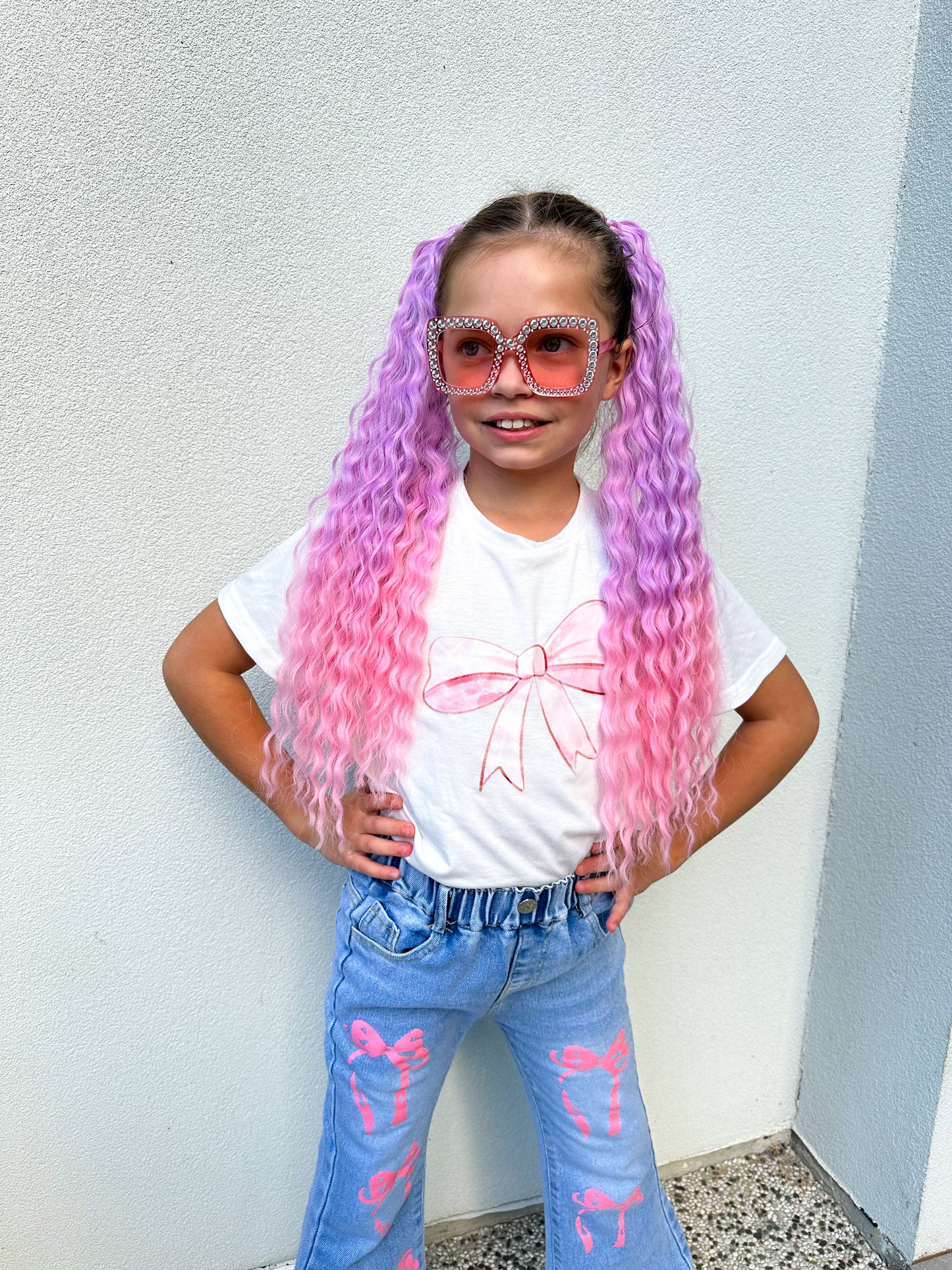 Candyfloss mermaid ponytail set