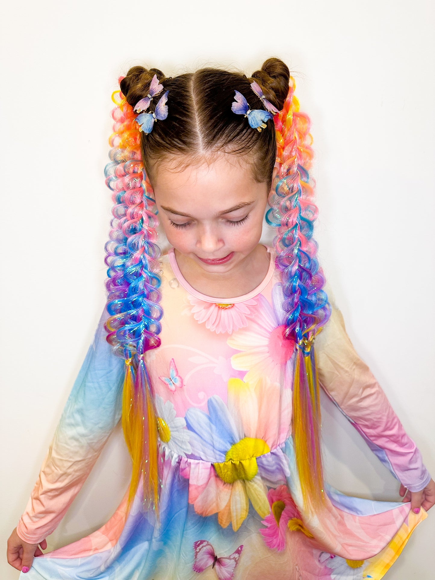 Unicorn Butterfly Braid Set