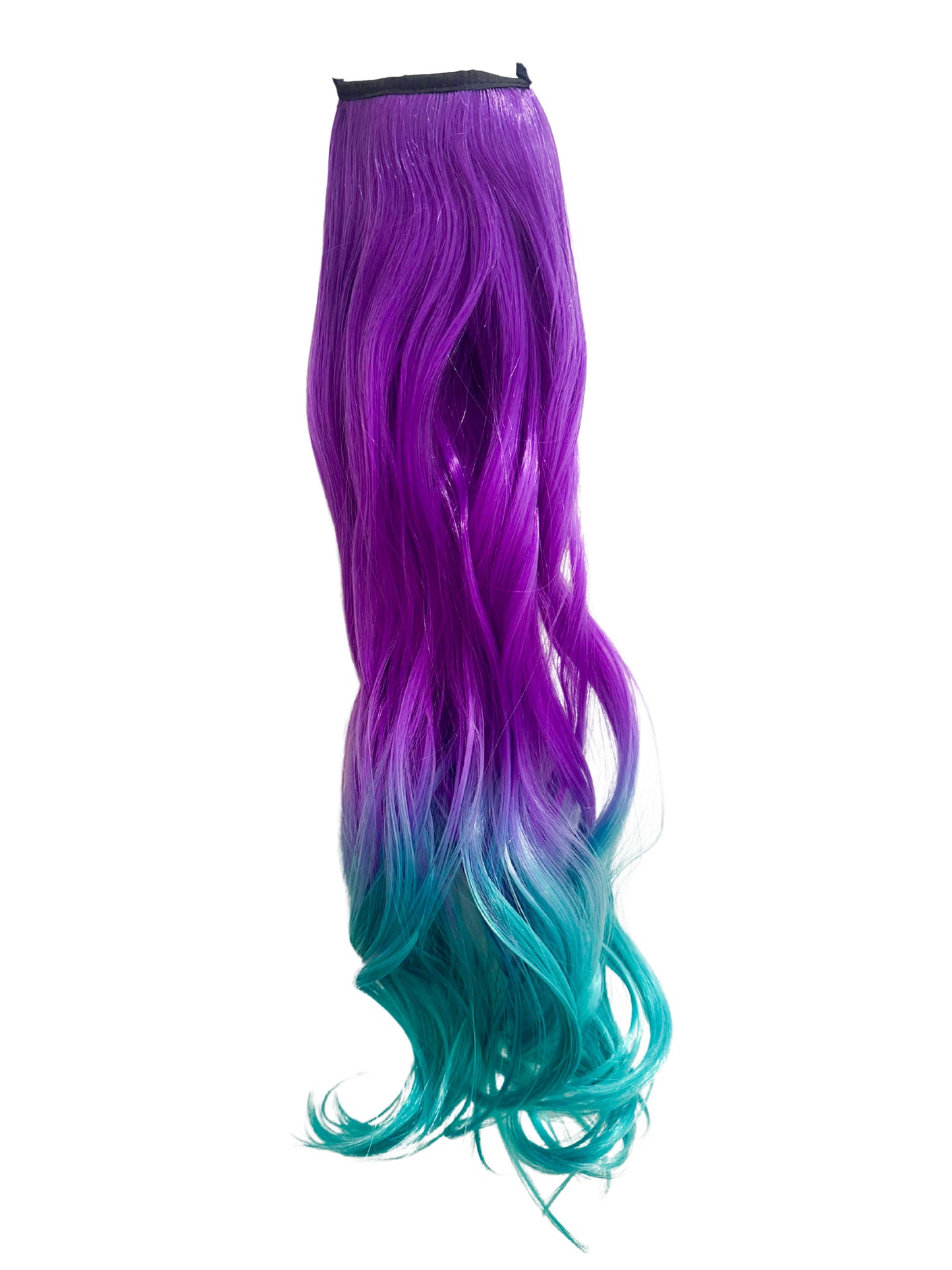 Mermaid princess ponytail