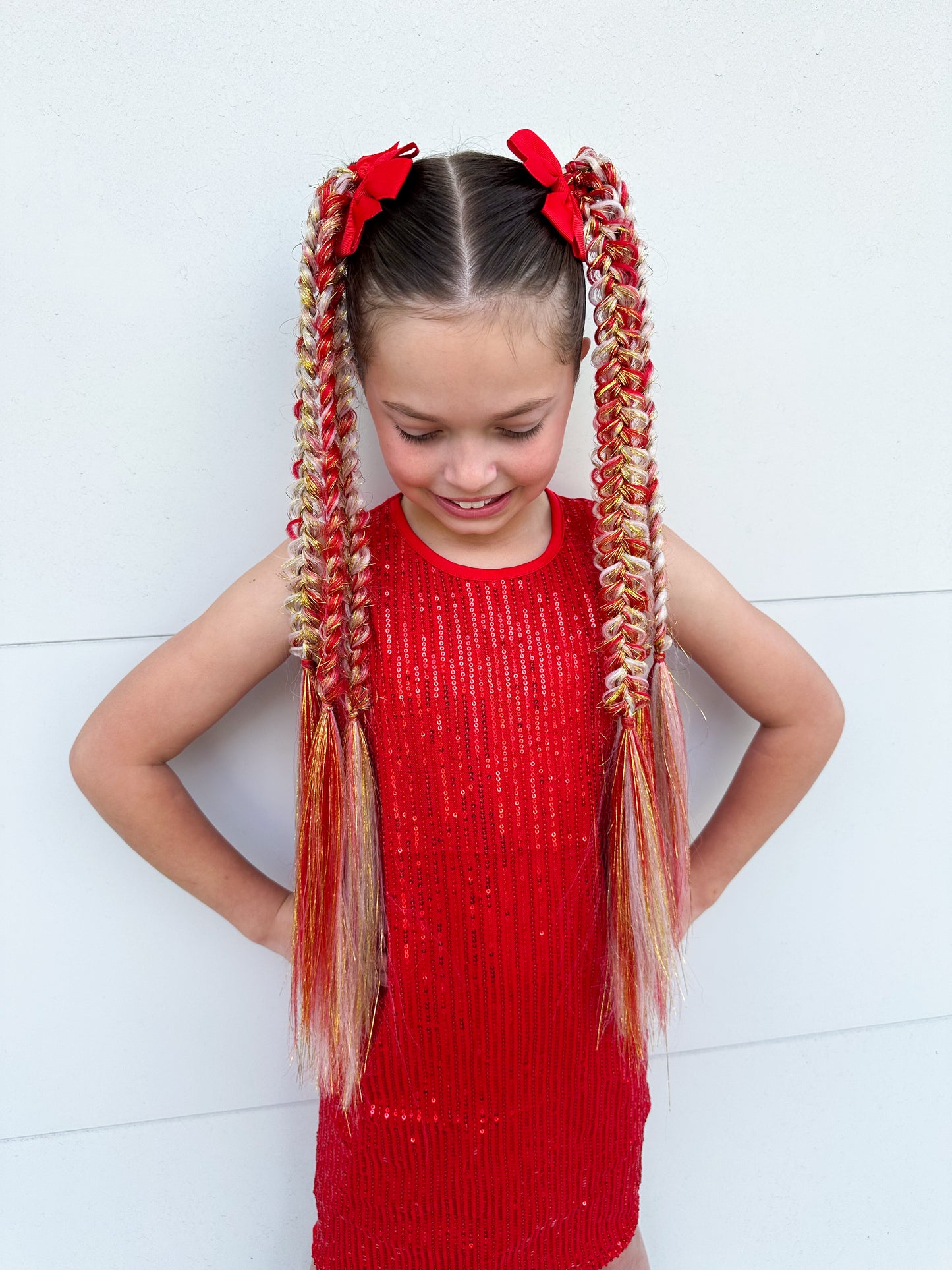 Festive fashionista butterfly braid set