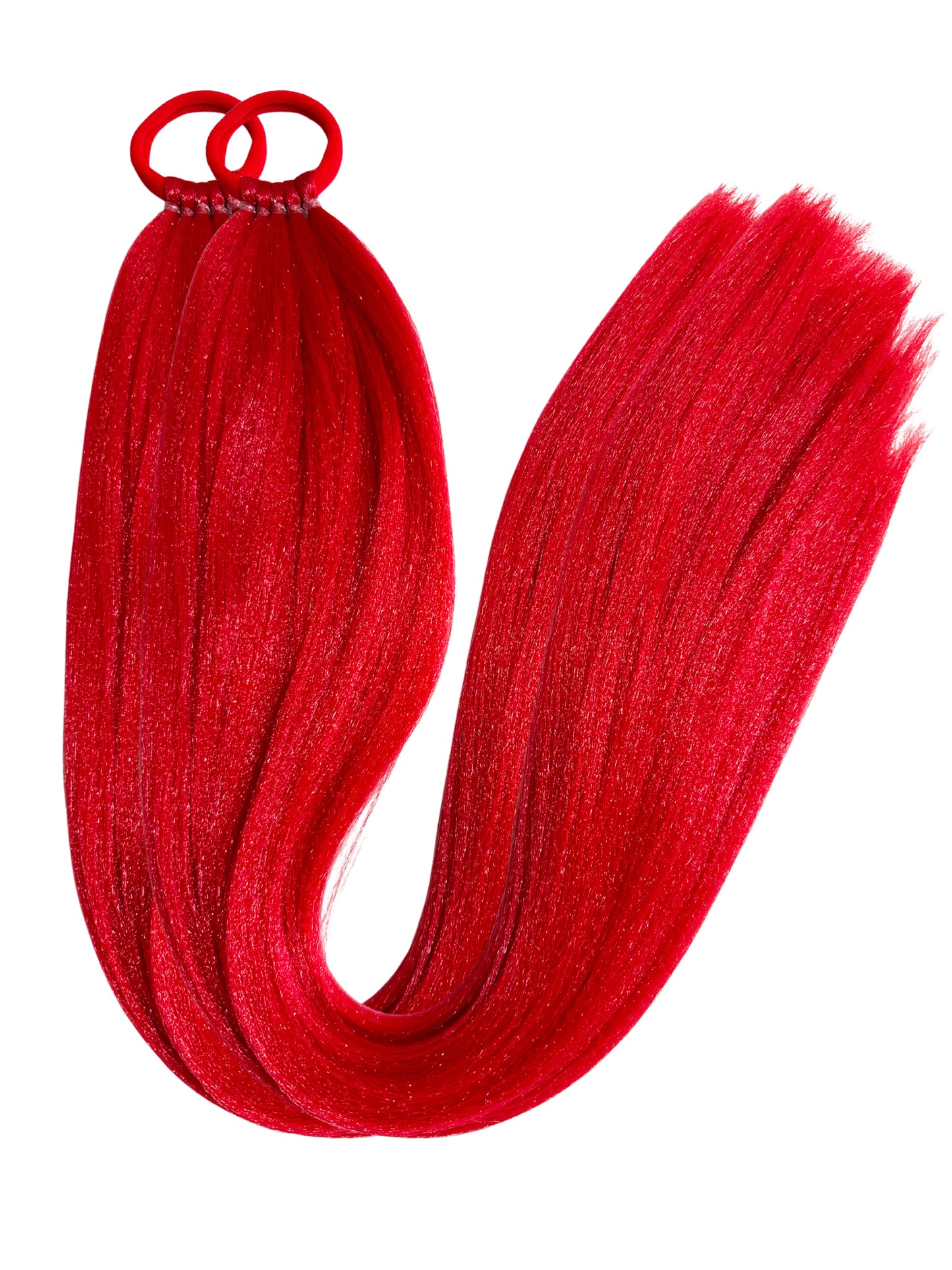 Red 60cm braid set