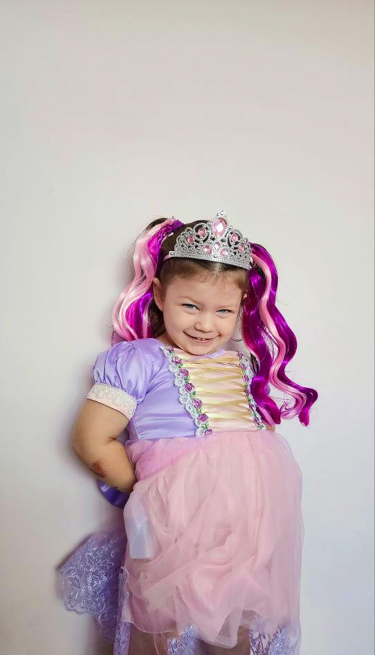 Butterfly Curled MIDIS 45cm longer length set