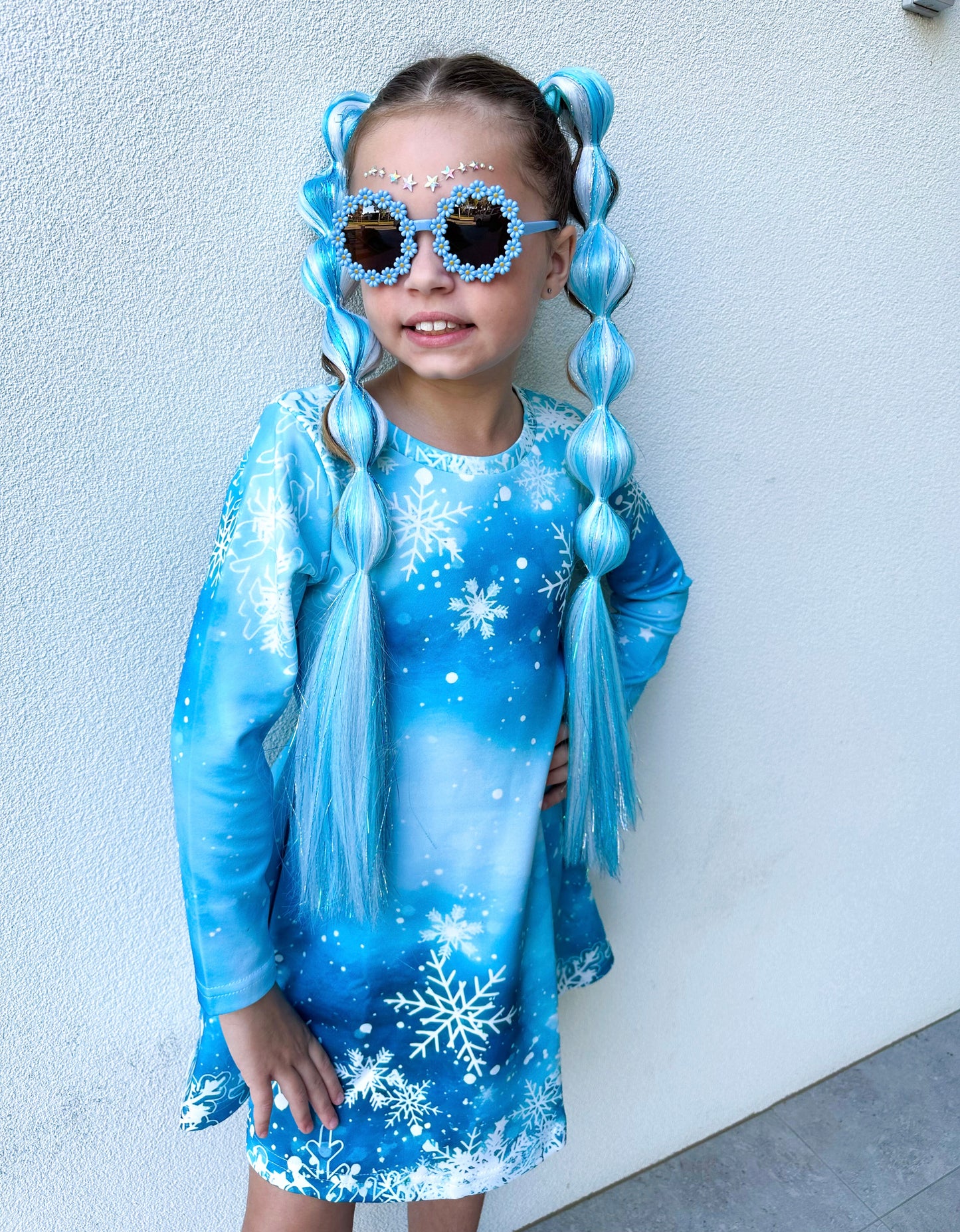 Snow Queen Shimmer Braid set
