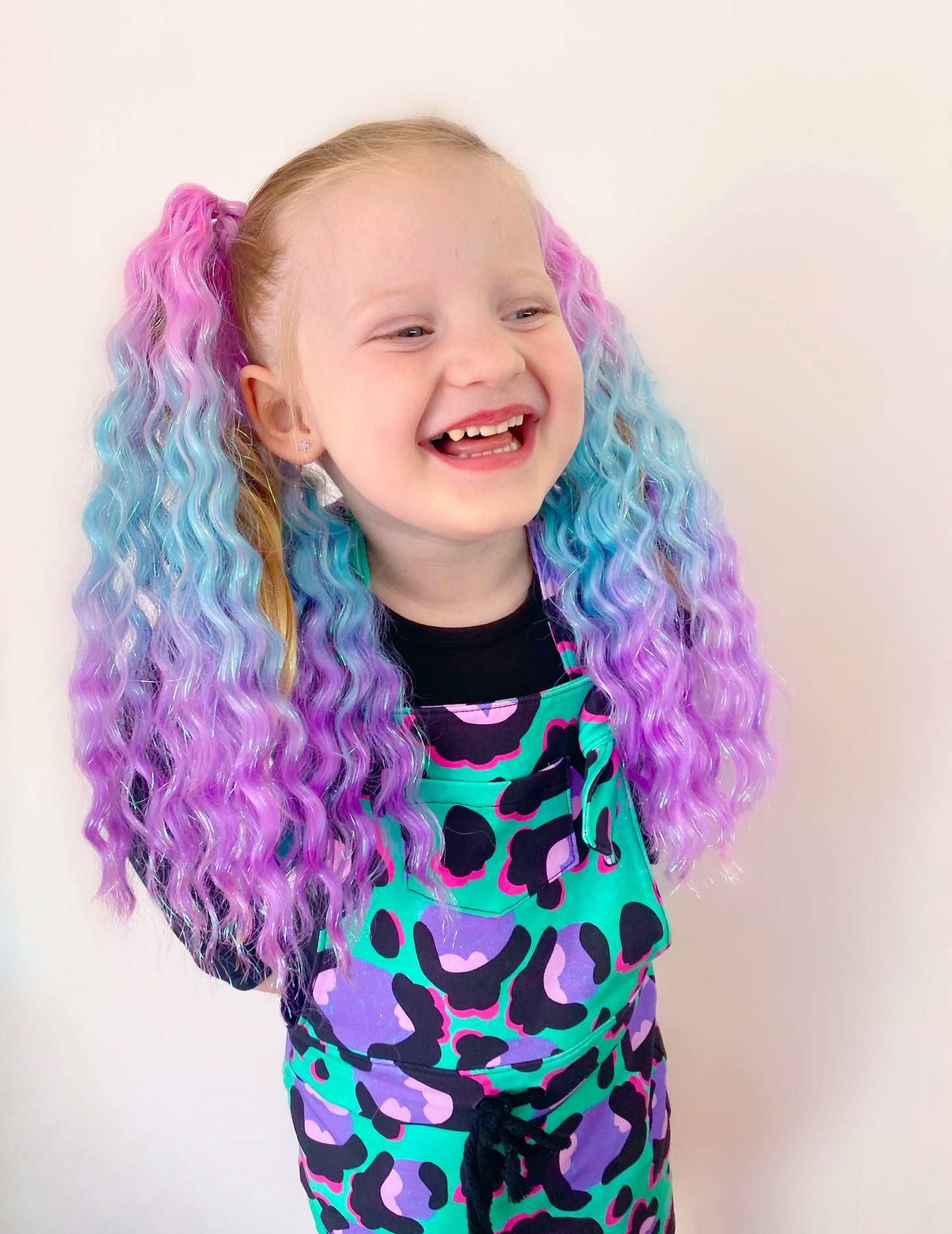 Bubblegum mermaid ponytail MIDI 45cm set