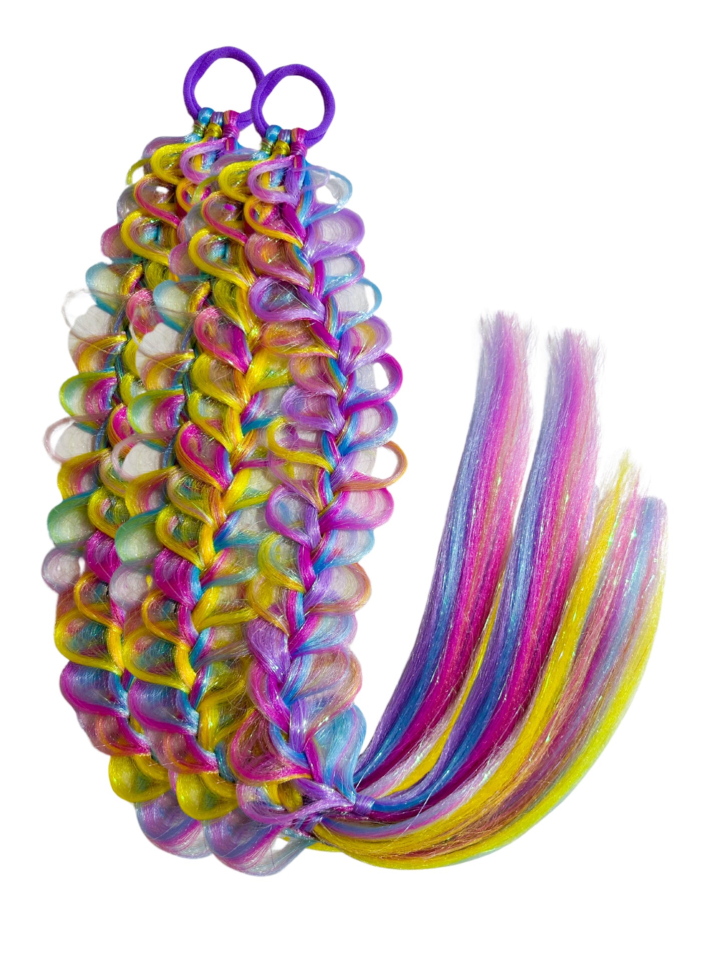 Electric Poppy Butterfly Braid Set