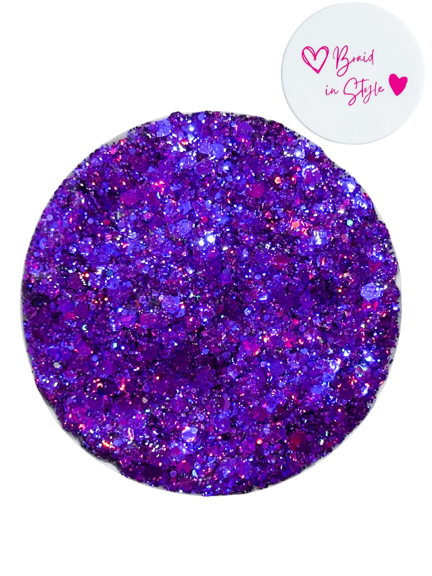Purple Rumi Chameleon Colour Shift BULK 300ml Glitter Gel