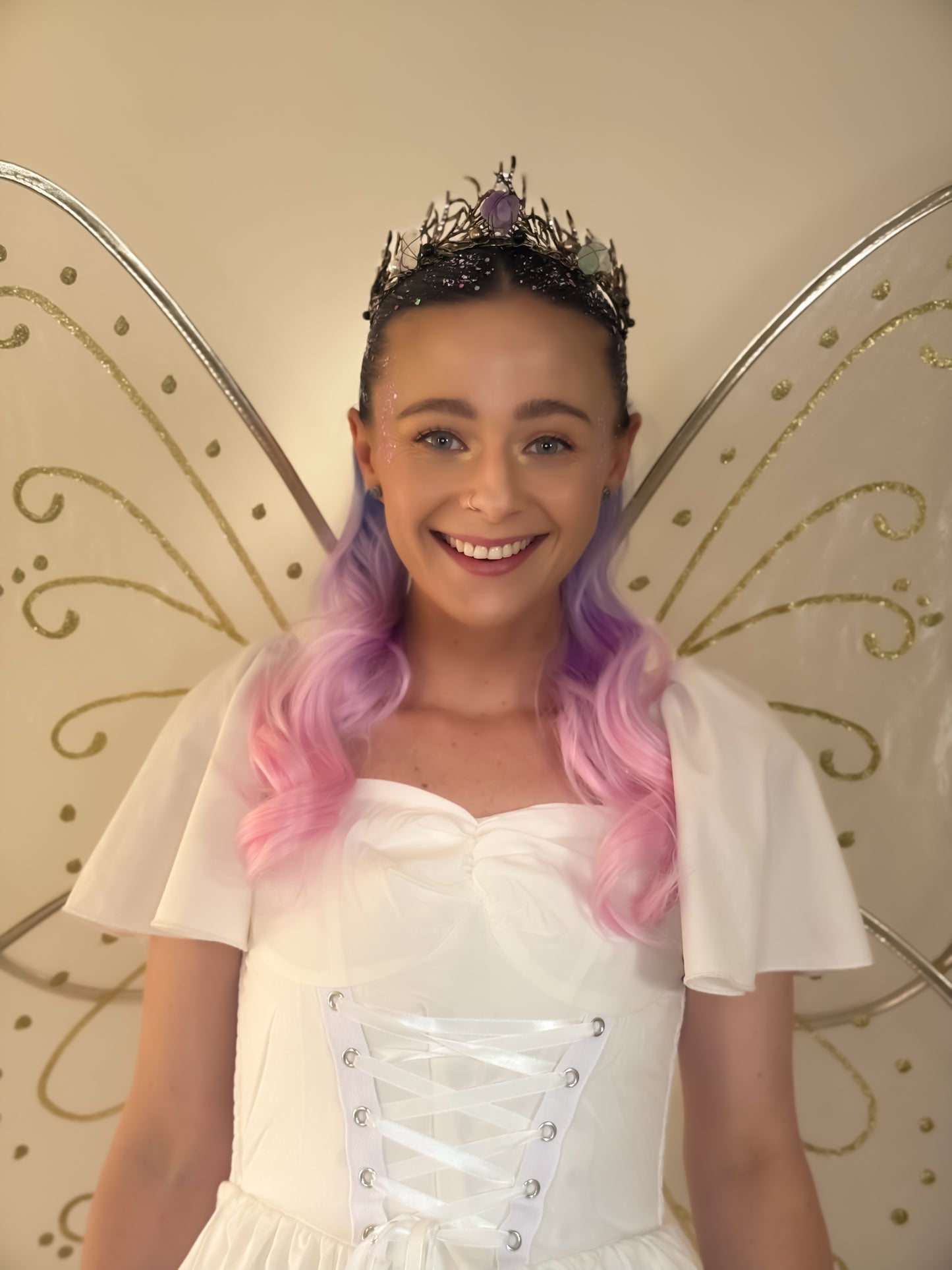 Sugarplum princess ponytail