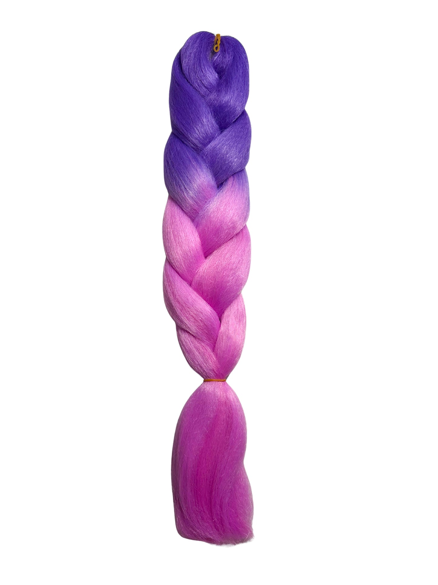 Purple/pink Ombre Yaki (coarse) Braiding hair