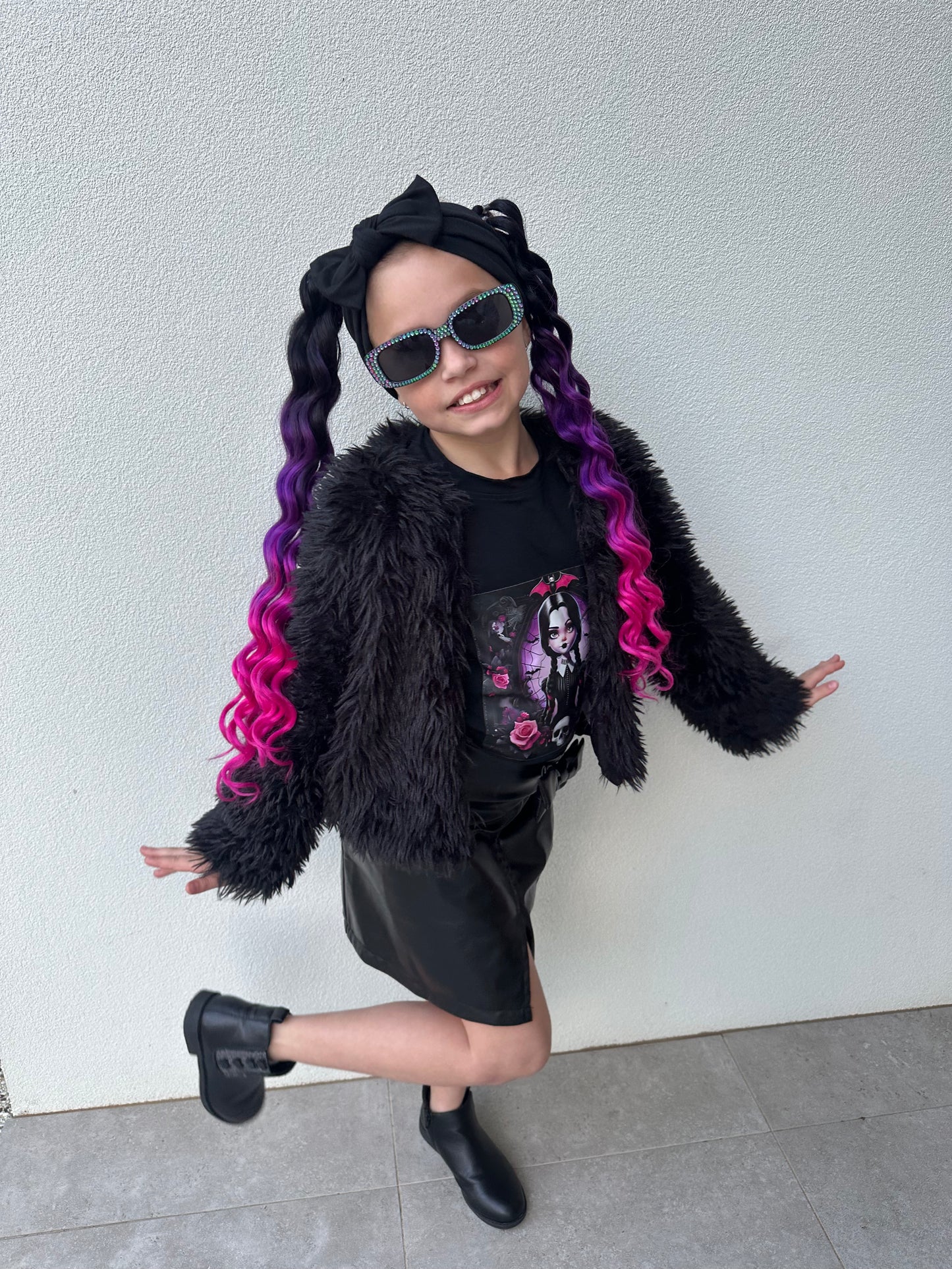 Halloween Queen mermaid wave ponytail set