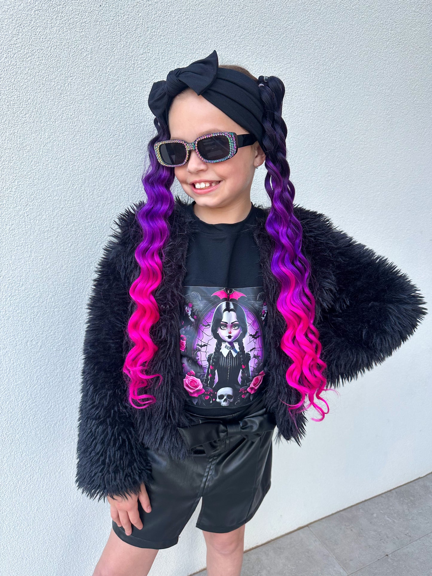 Halloween Queen mermaid wave ponytail set