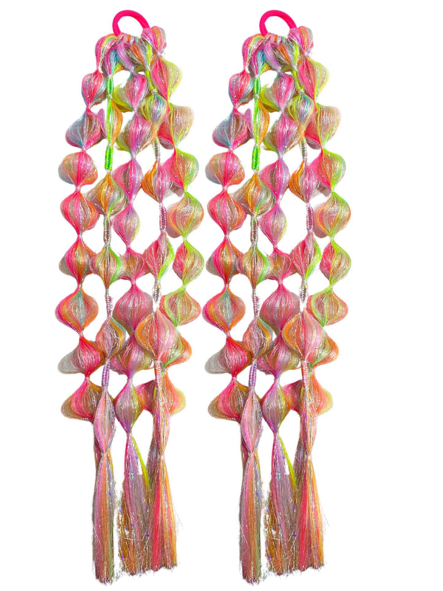 Rainbow Stargaze Bubble Ponytail Set