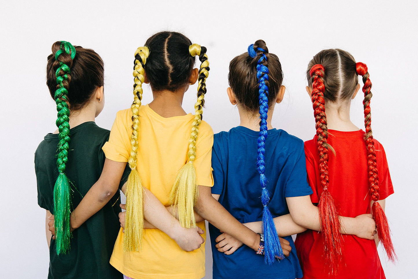 Yellow 60cm braid set