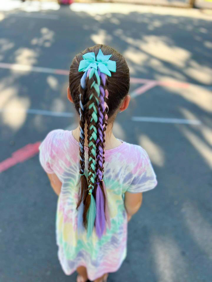 Cotton candy braid set