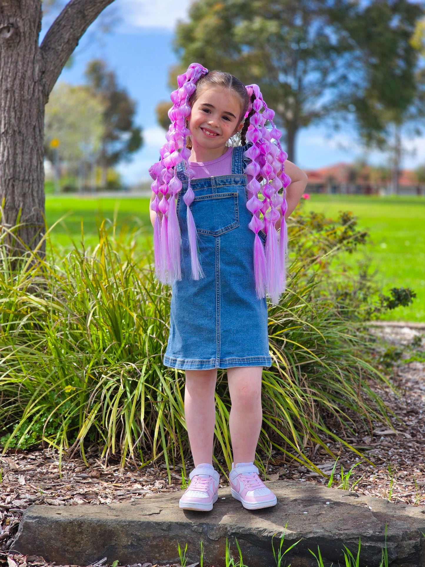 Butterfly Bubble Ponytail Set