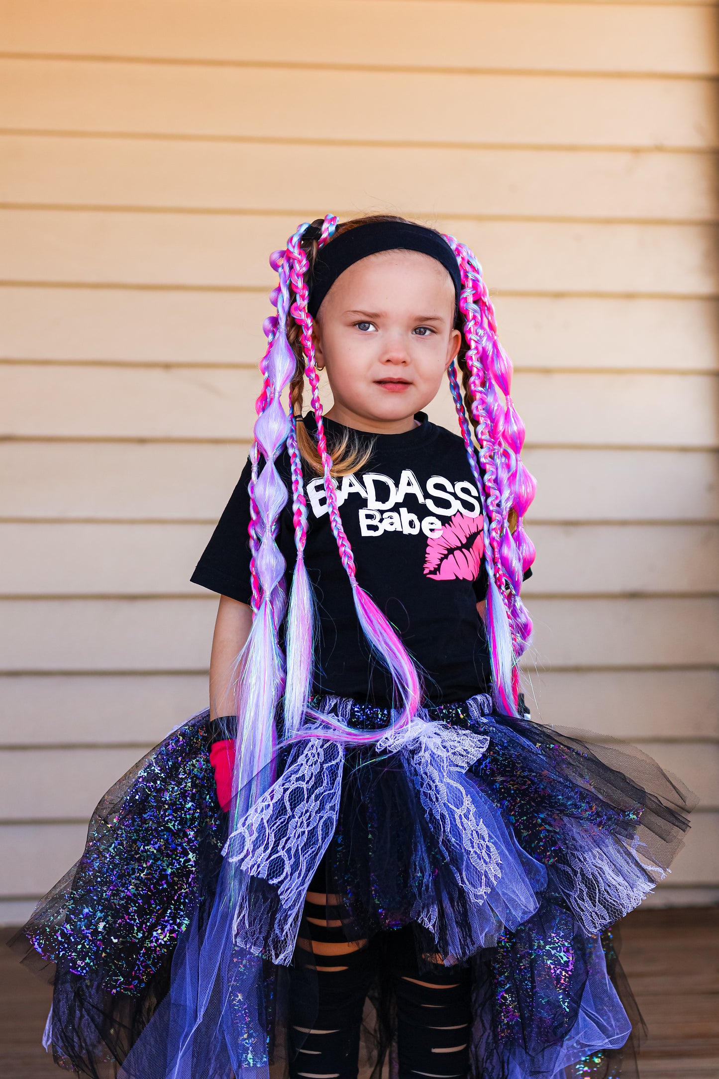 Ice Crystal Bubble Ponytail Set