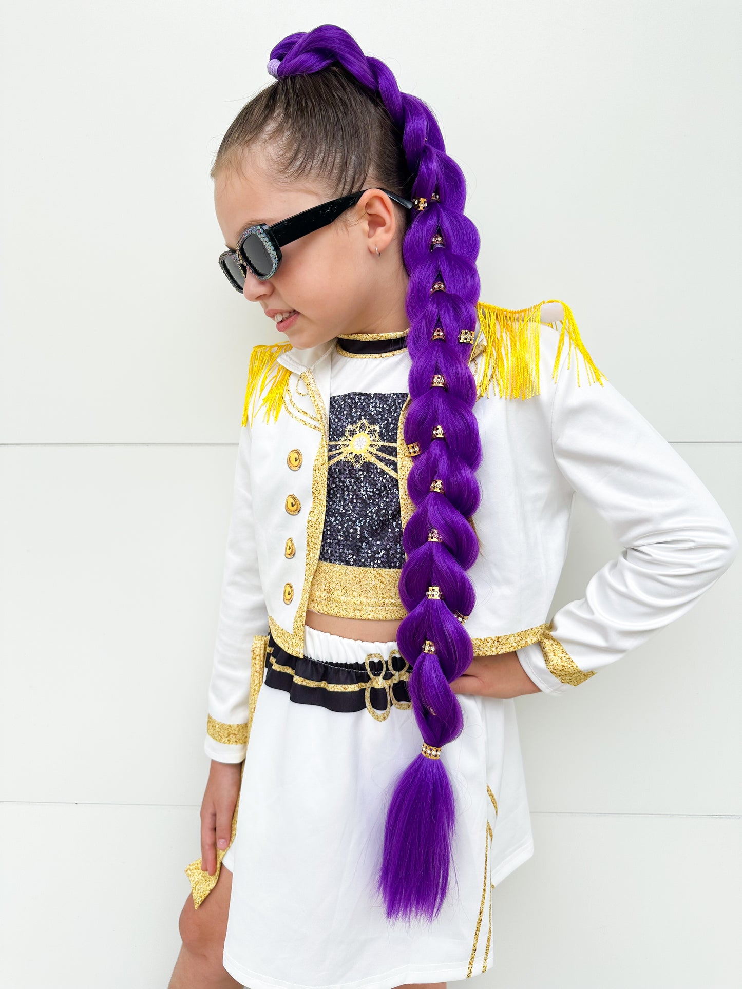 Rumi XL Limited Edition Golden Clasp Dragon ponytail