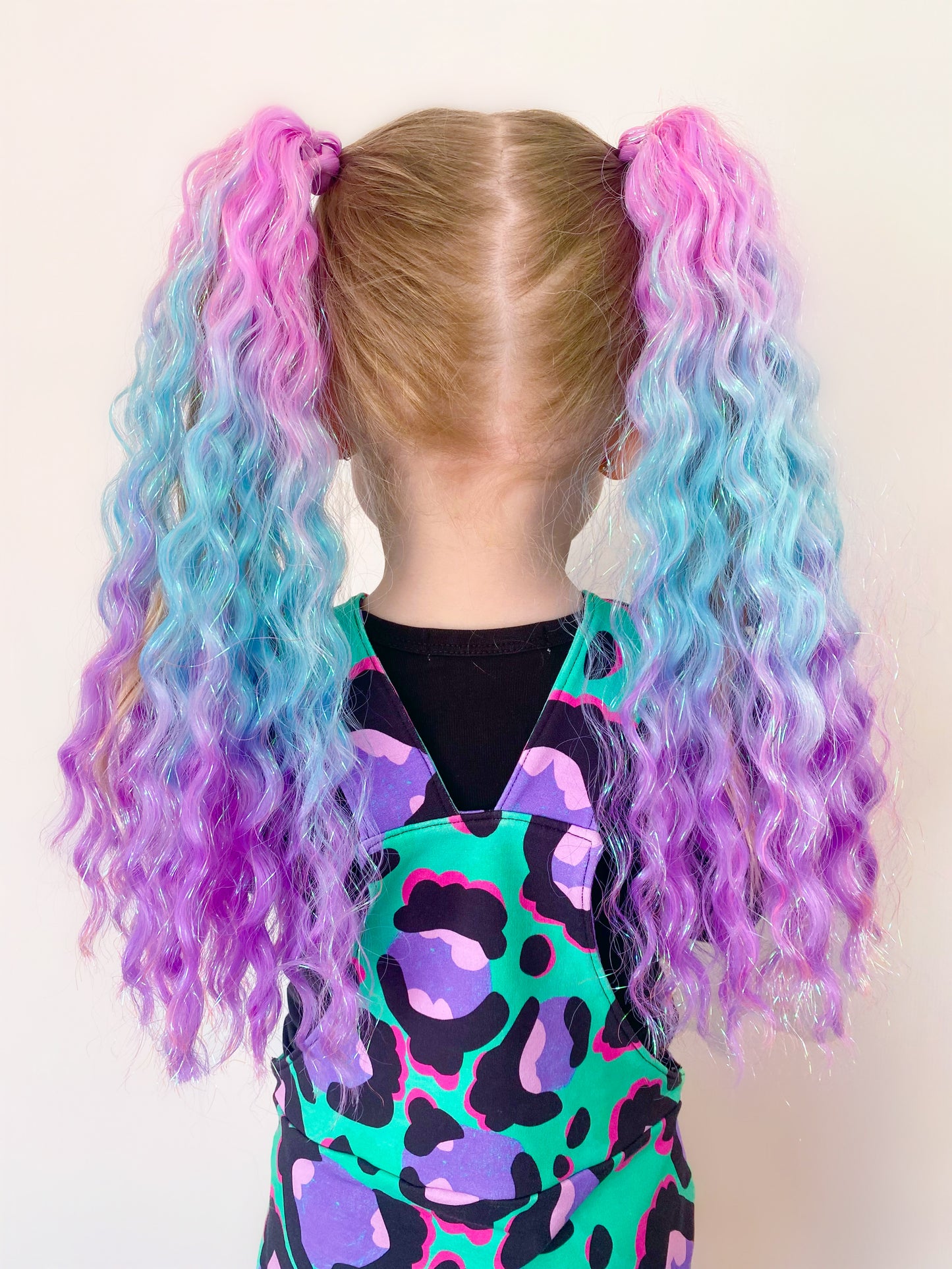 Bubblegum mermaid ponytail MIDI 45cm set