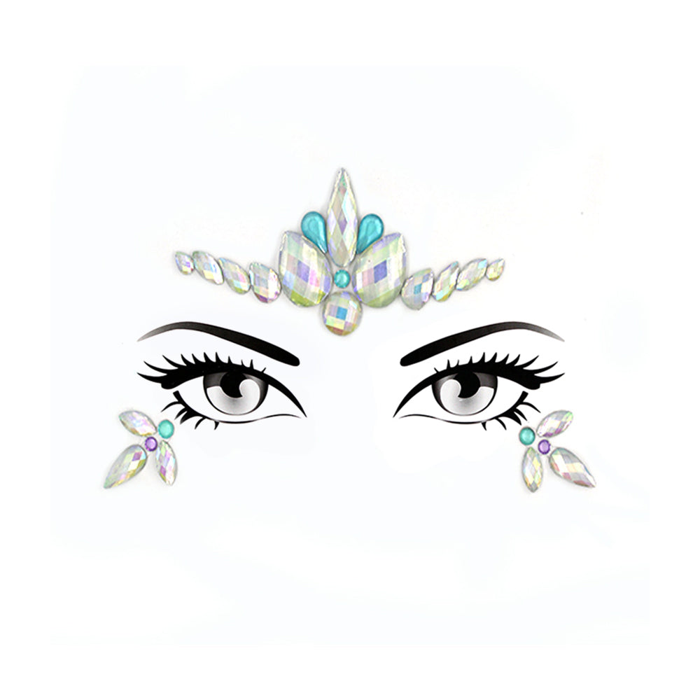 Face Gems - Glow in the dark