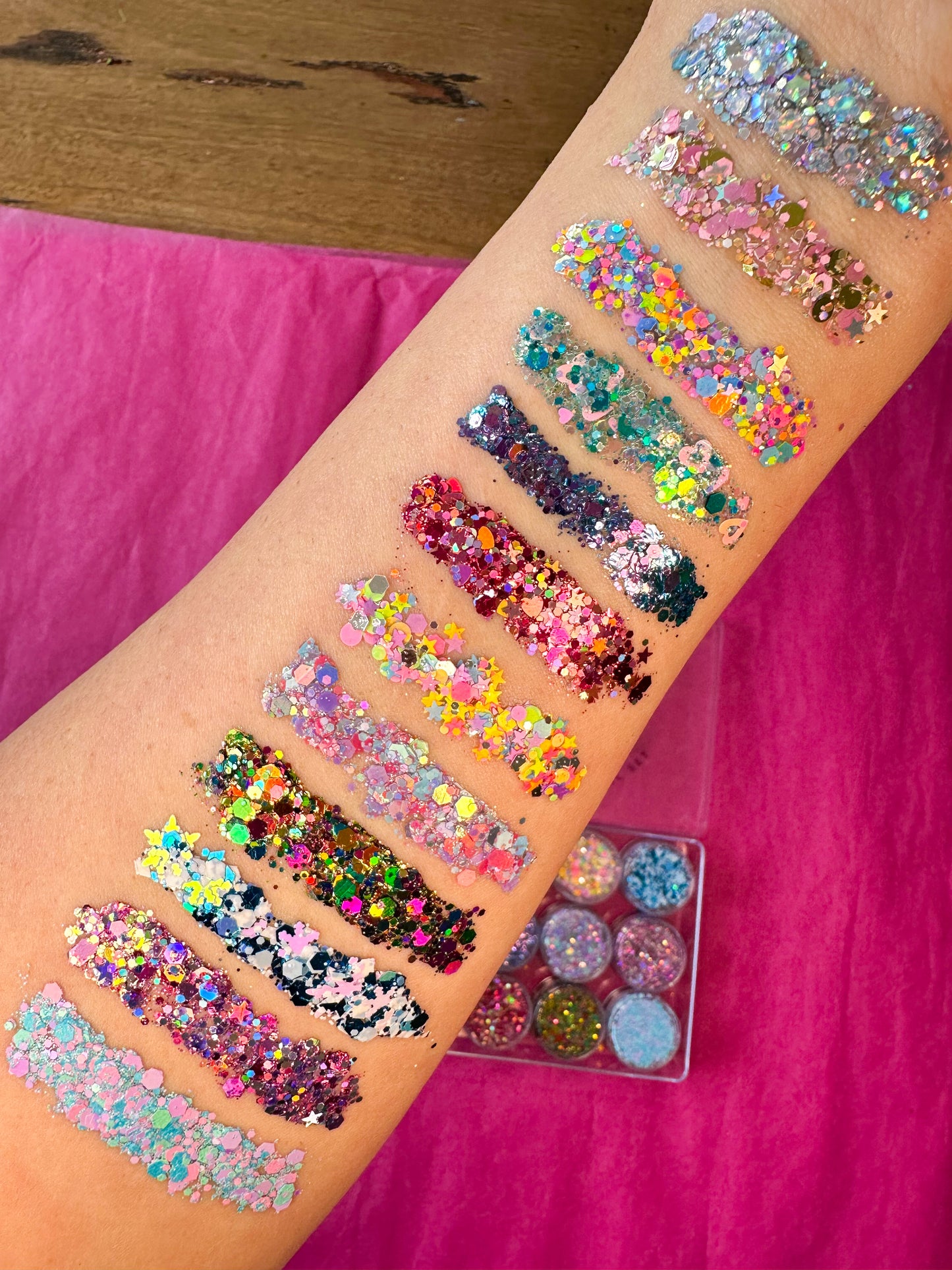 Less Bitter More Glitter 12x 5ml Gel set