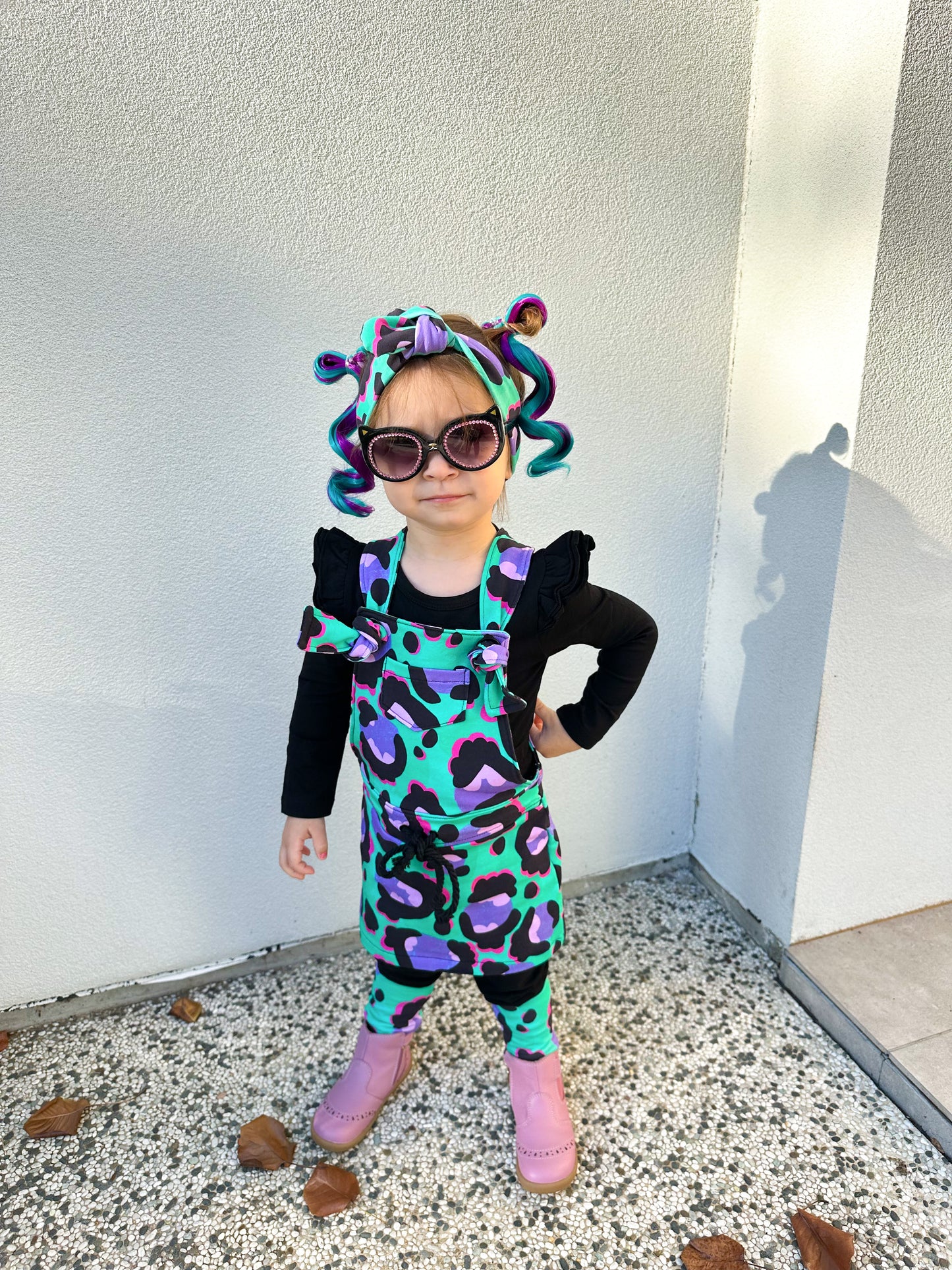 Mermaid MINI curled ponytail set