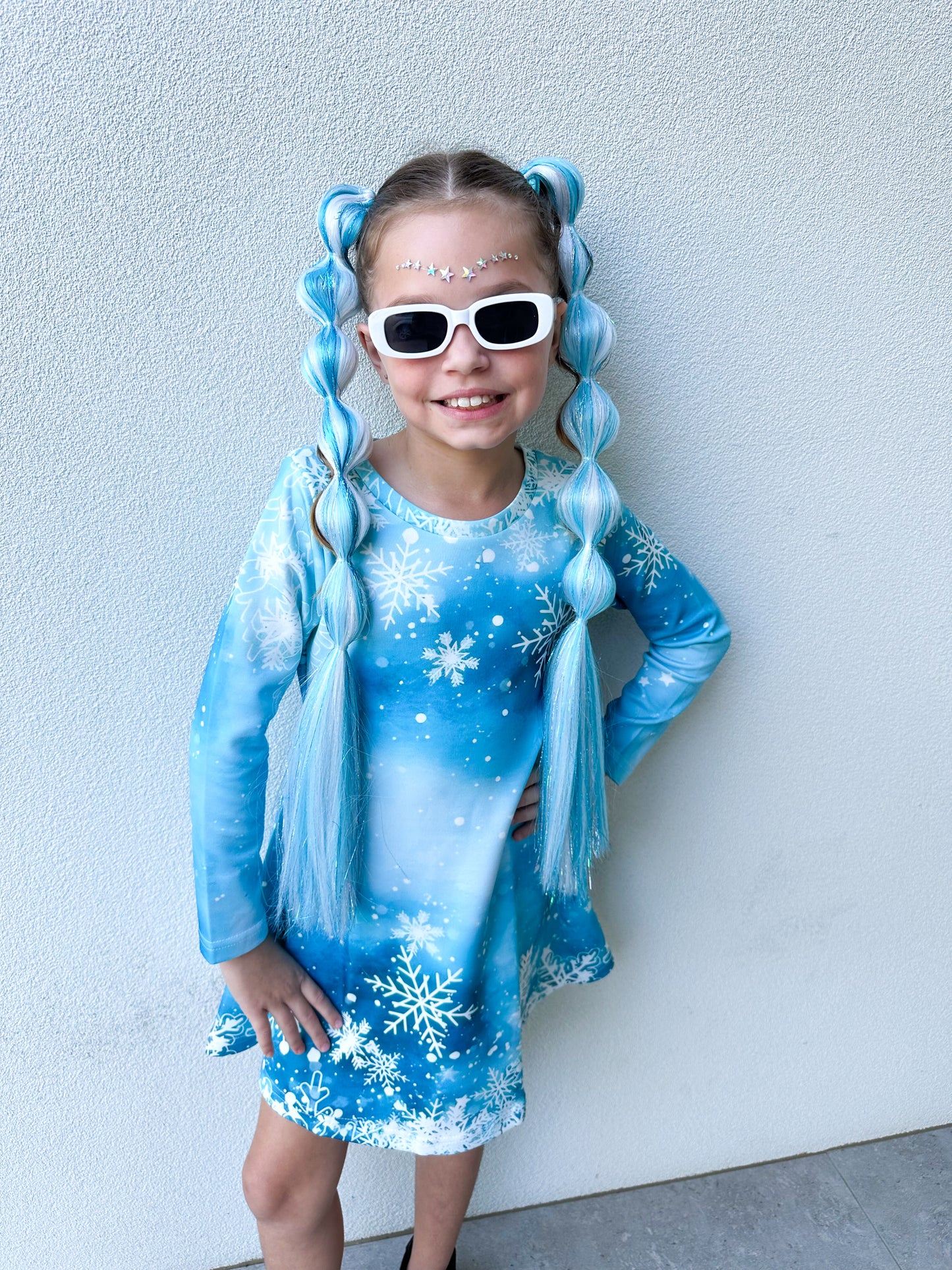 Snow Queen Shimmer Braid set