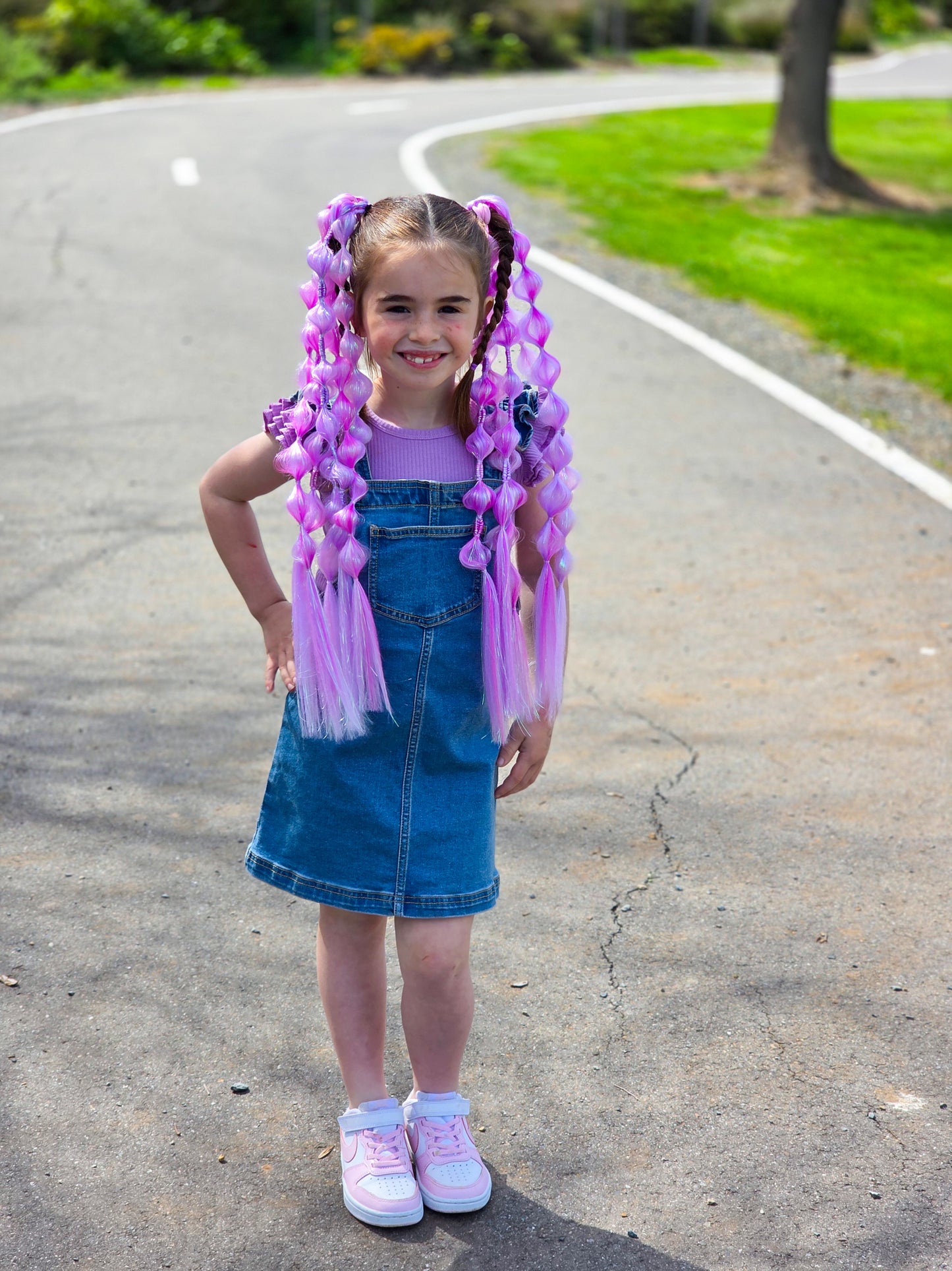 Butterfly Bubble Ponytail Set