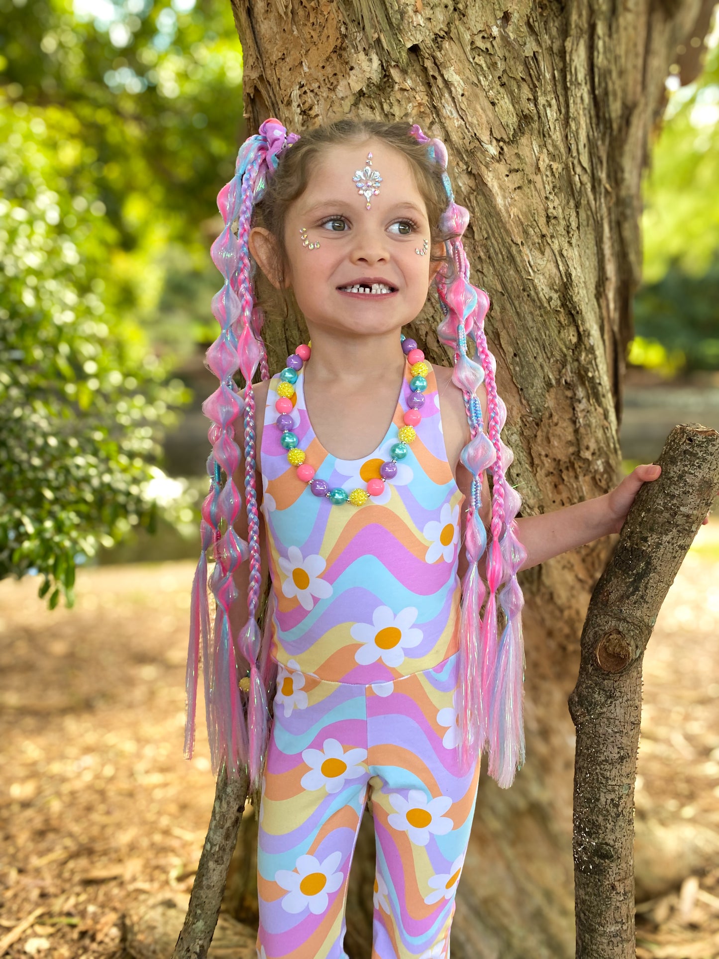 Ice Crystal Bubble Ponytail Set