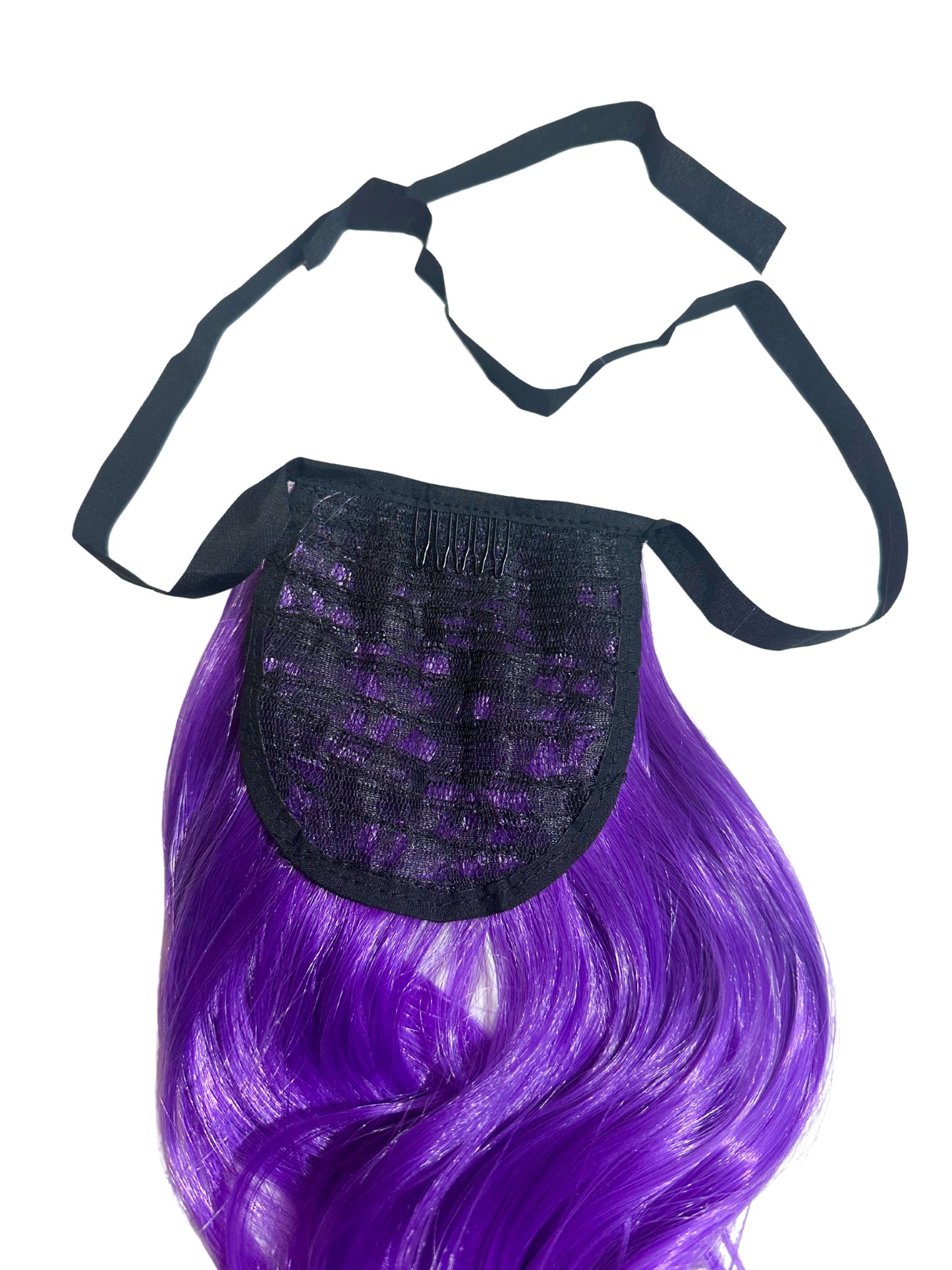 Mermaid princess ponytail