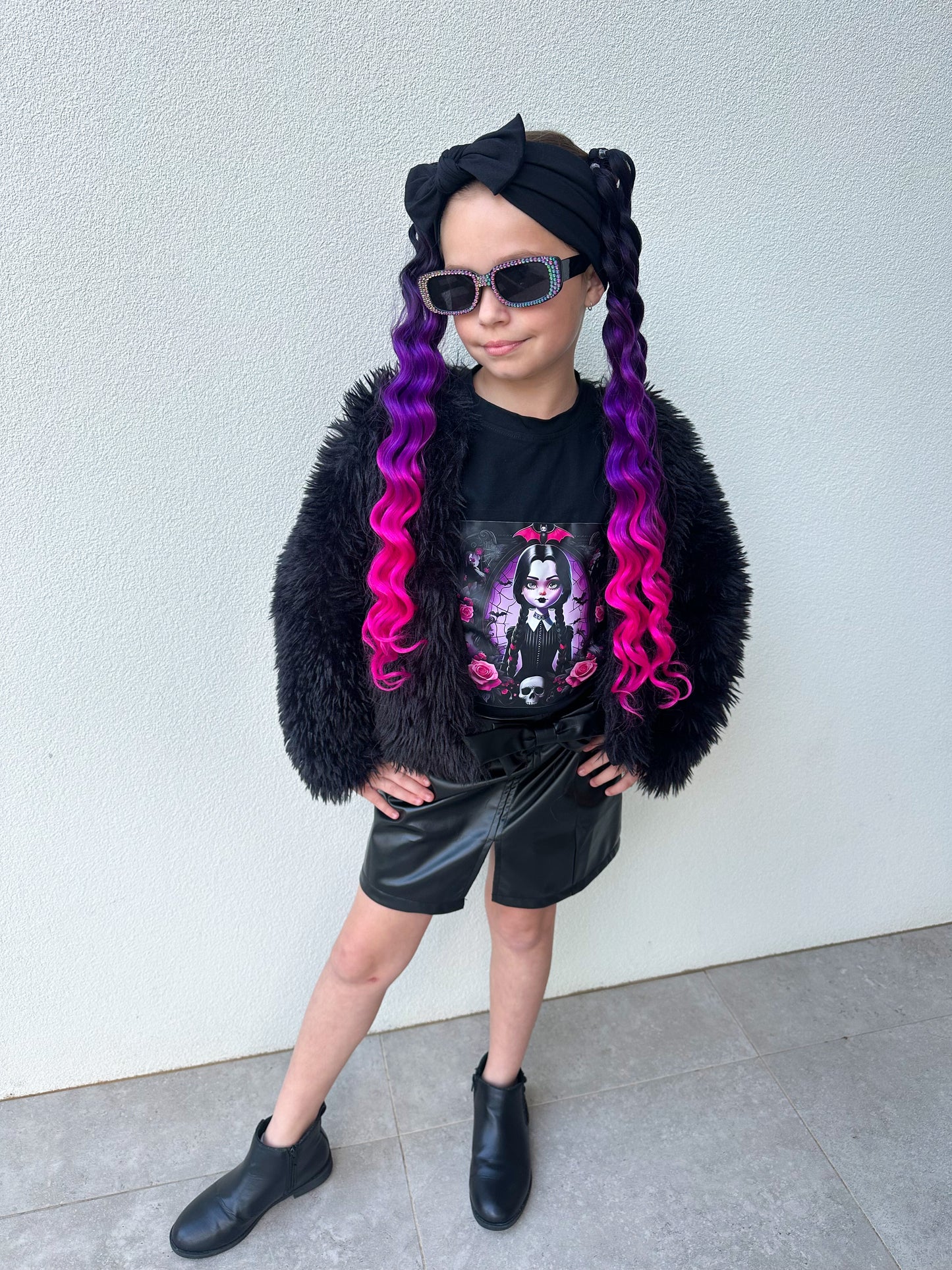 Halloween Queen mermaid wave ponytail set