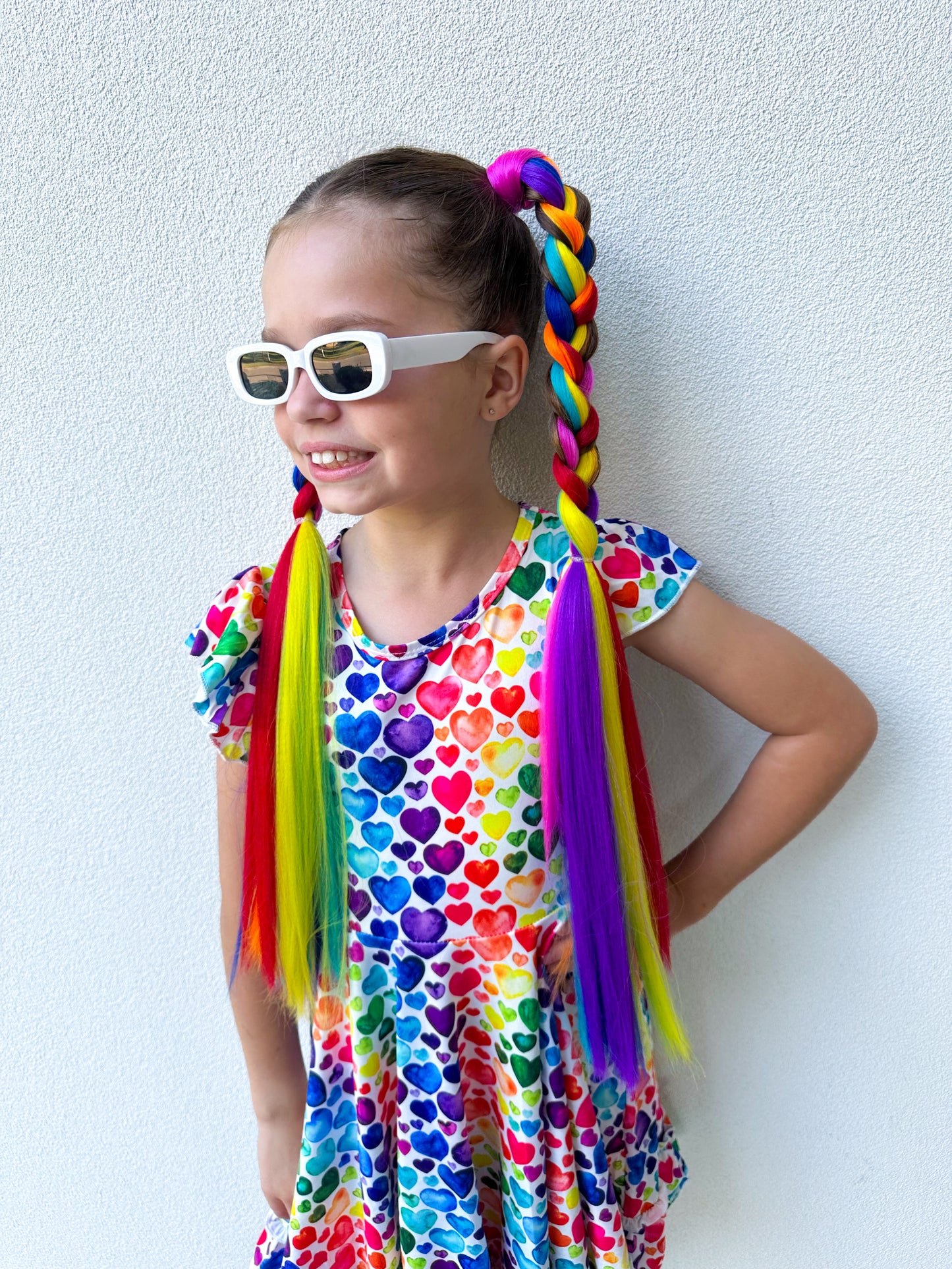 Rainbow Trolls Braid Set