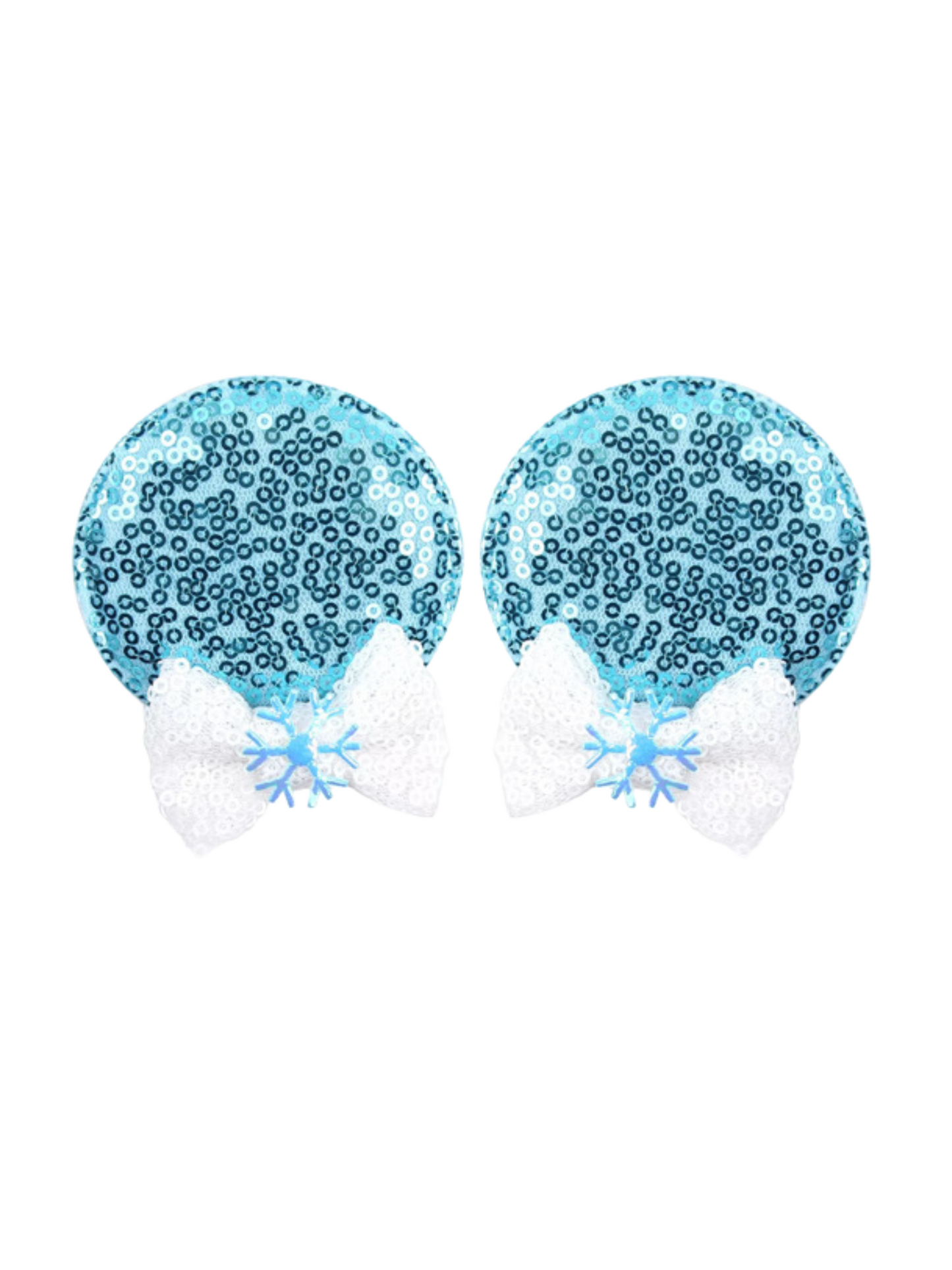Snow queen clip in princess headbands
