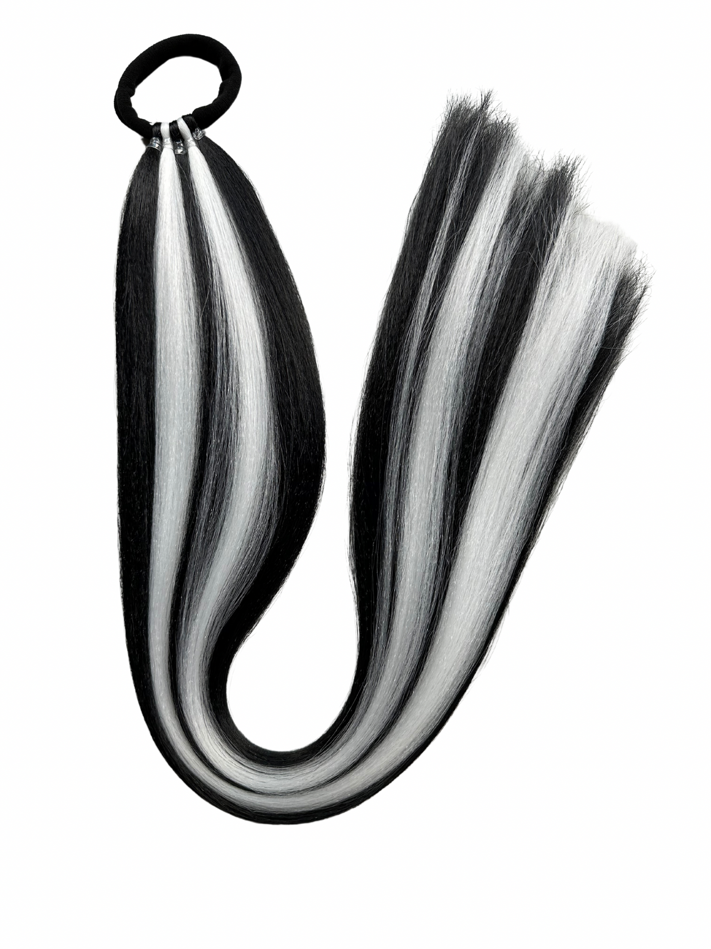 Black and White sports team Braid
