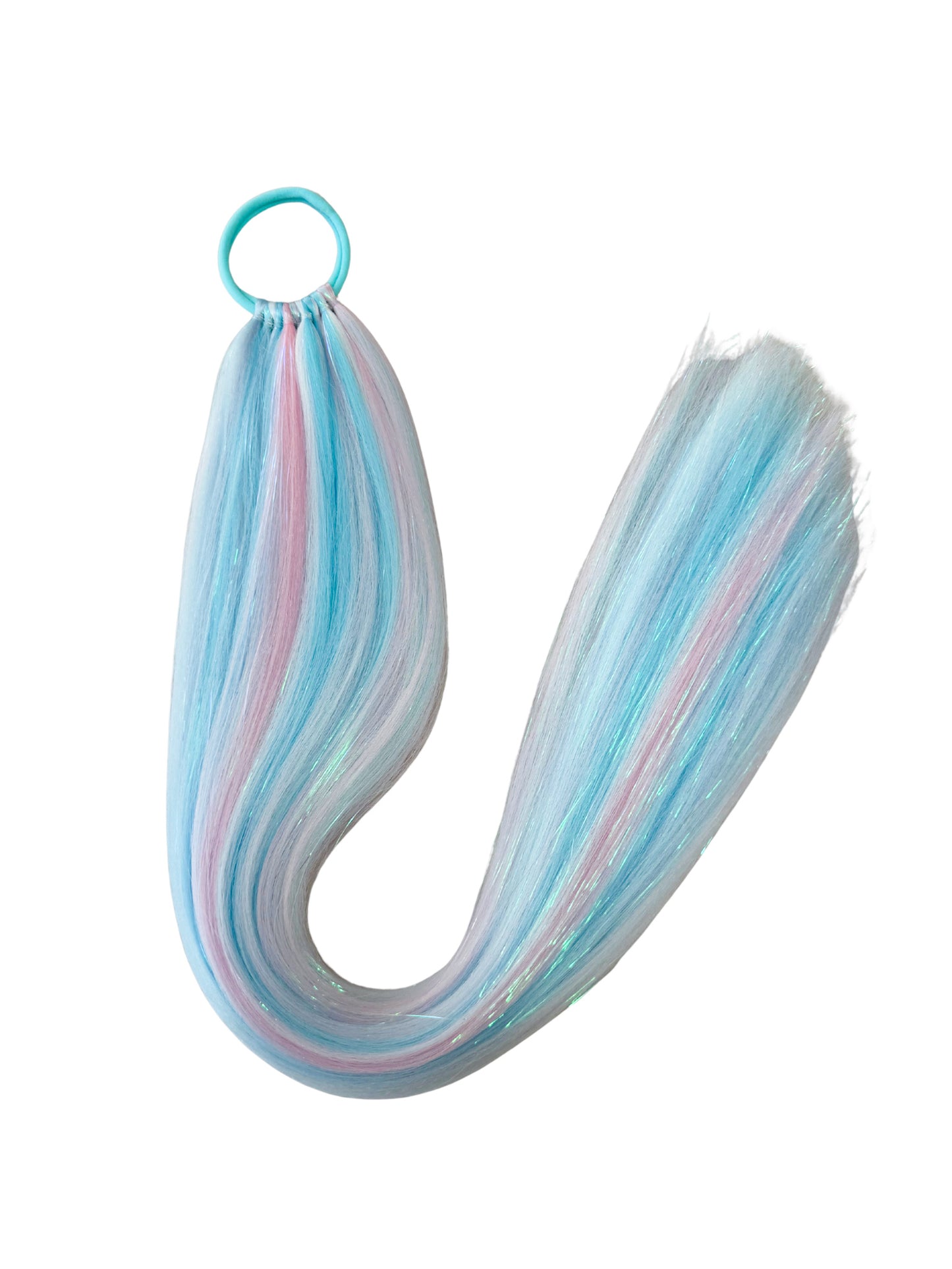 Ultra Luxe mermaid ponytail- Marshmallow
