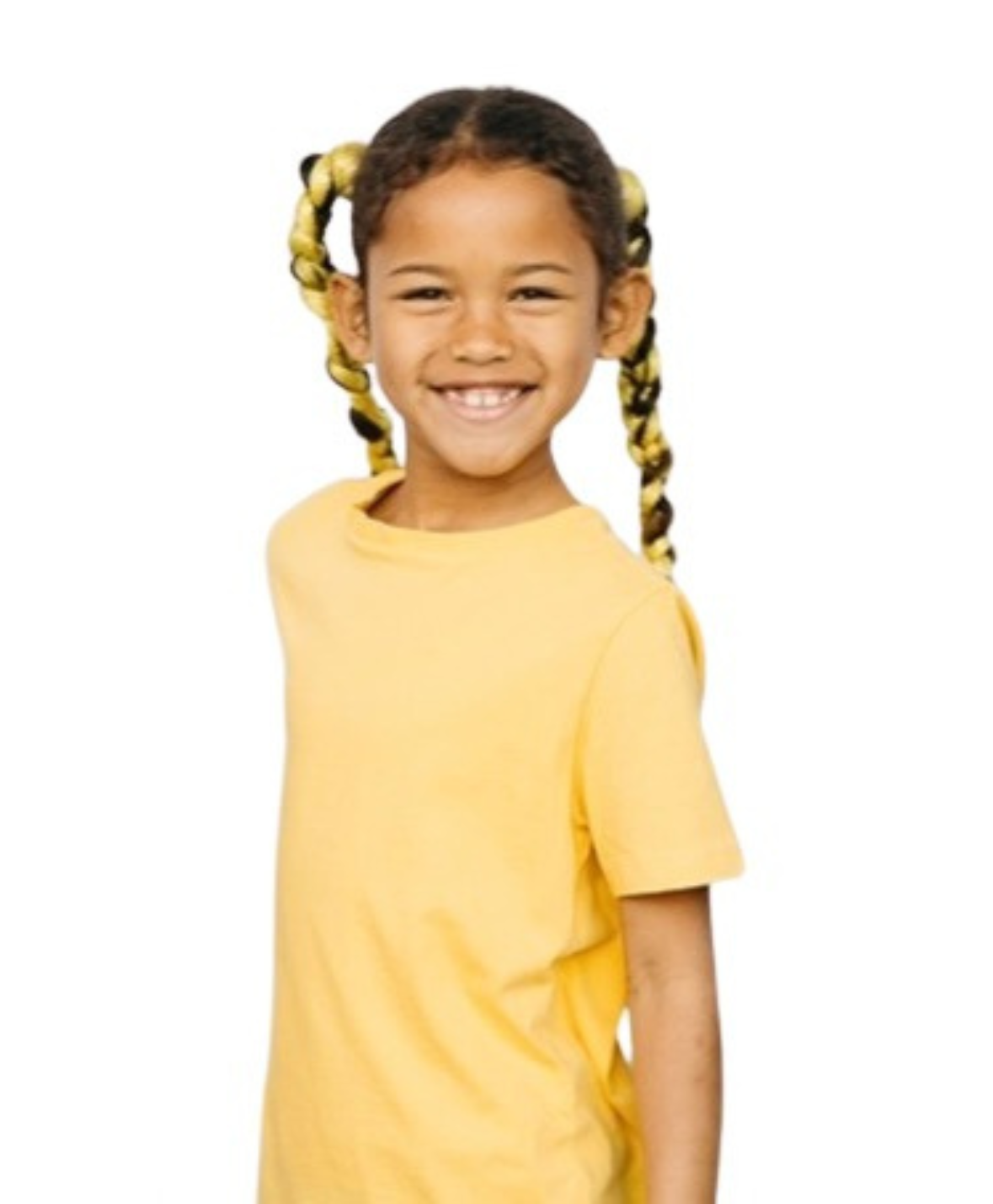 Yellow 60cm braid set