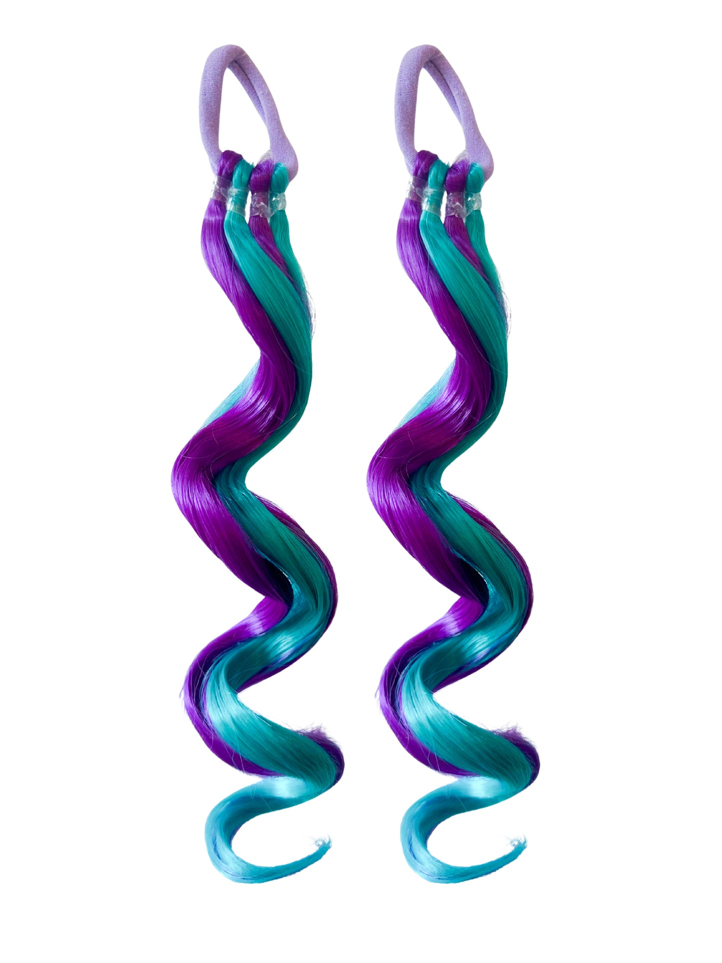 Mermaid MINI curled ponytail set