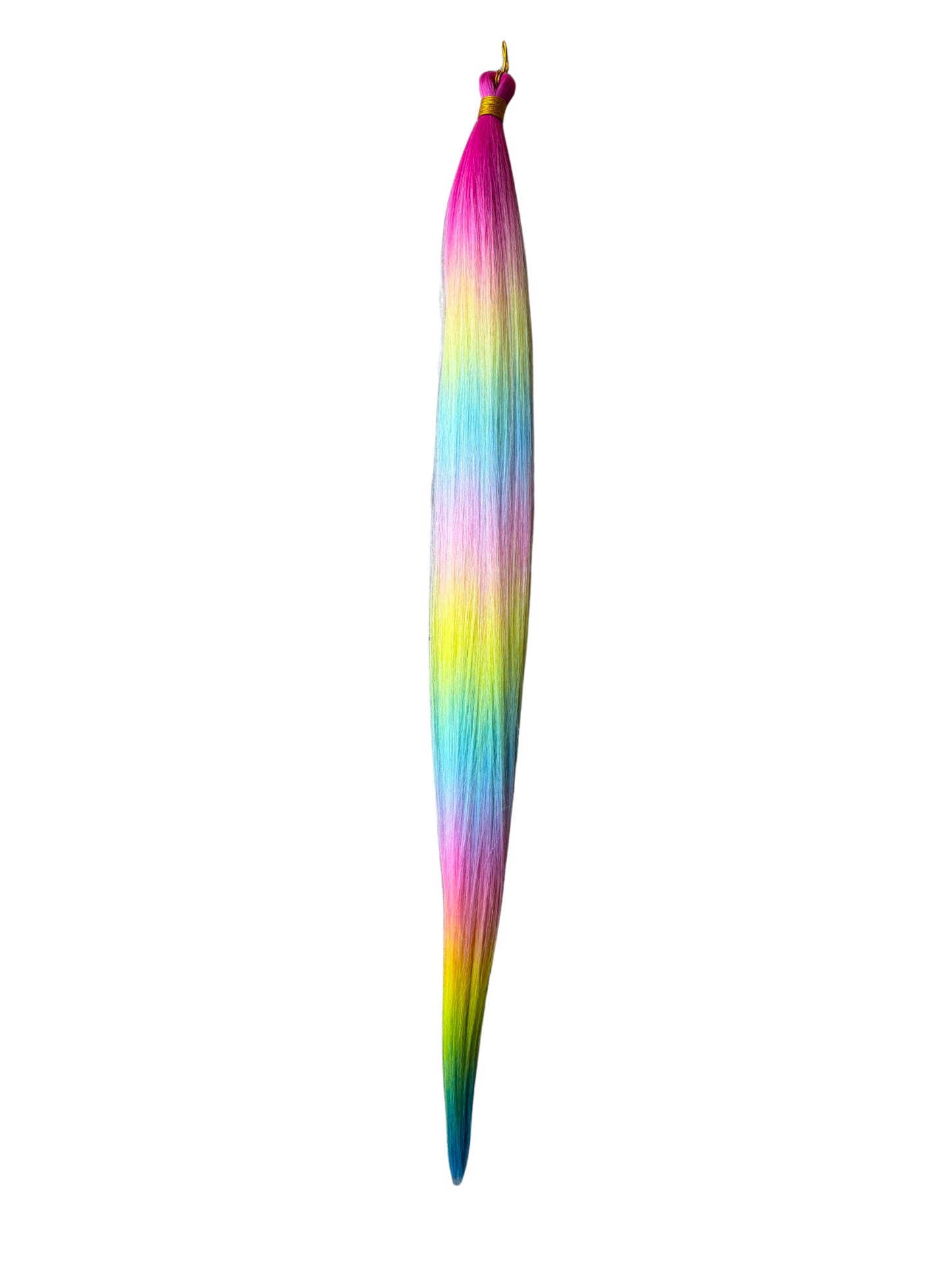 Pink Pastel Prism straight braiding hair