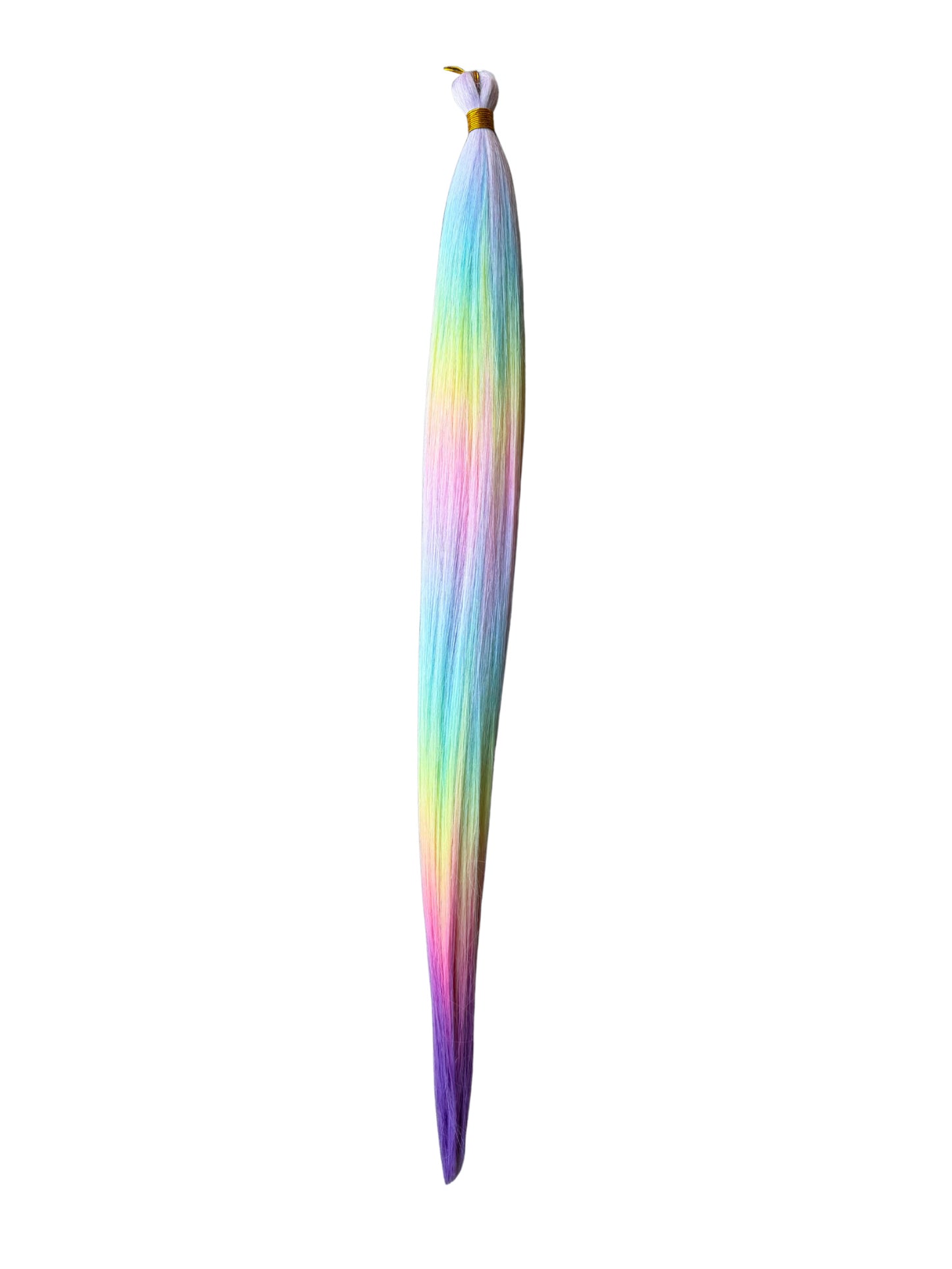 Pastel Prism straight braiding hair