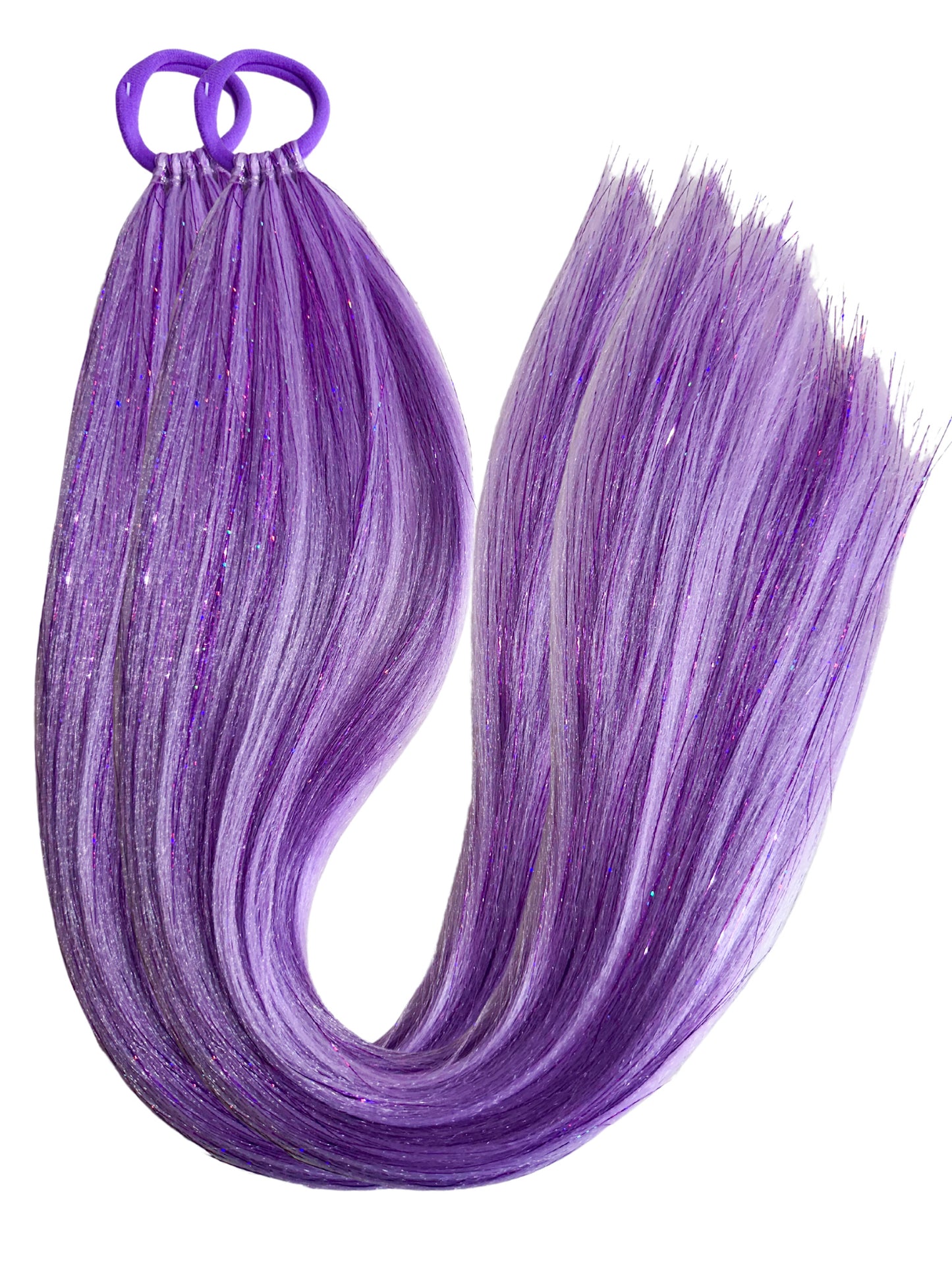 Purple Shimmer Braid Set