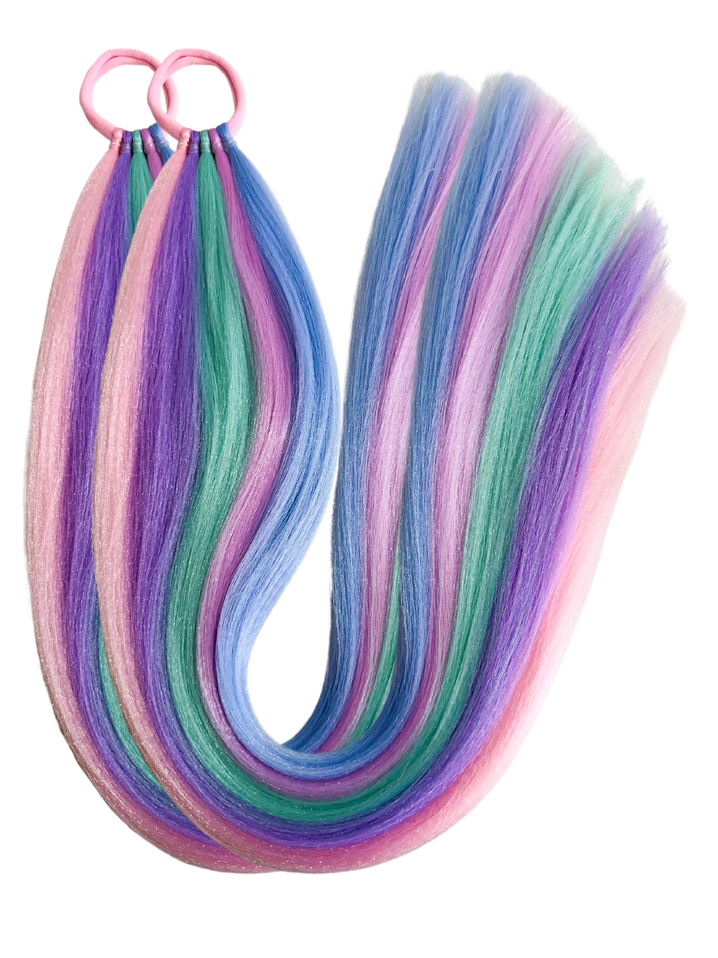 Cotton candy braid set