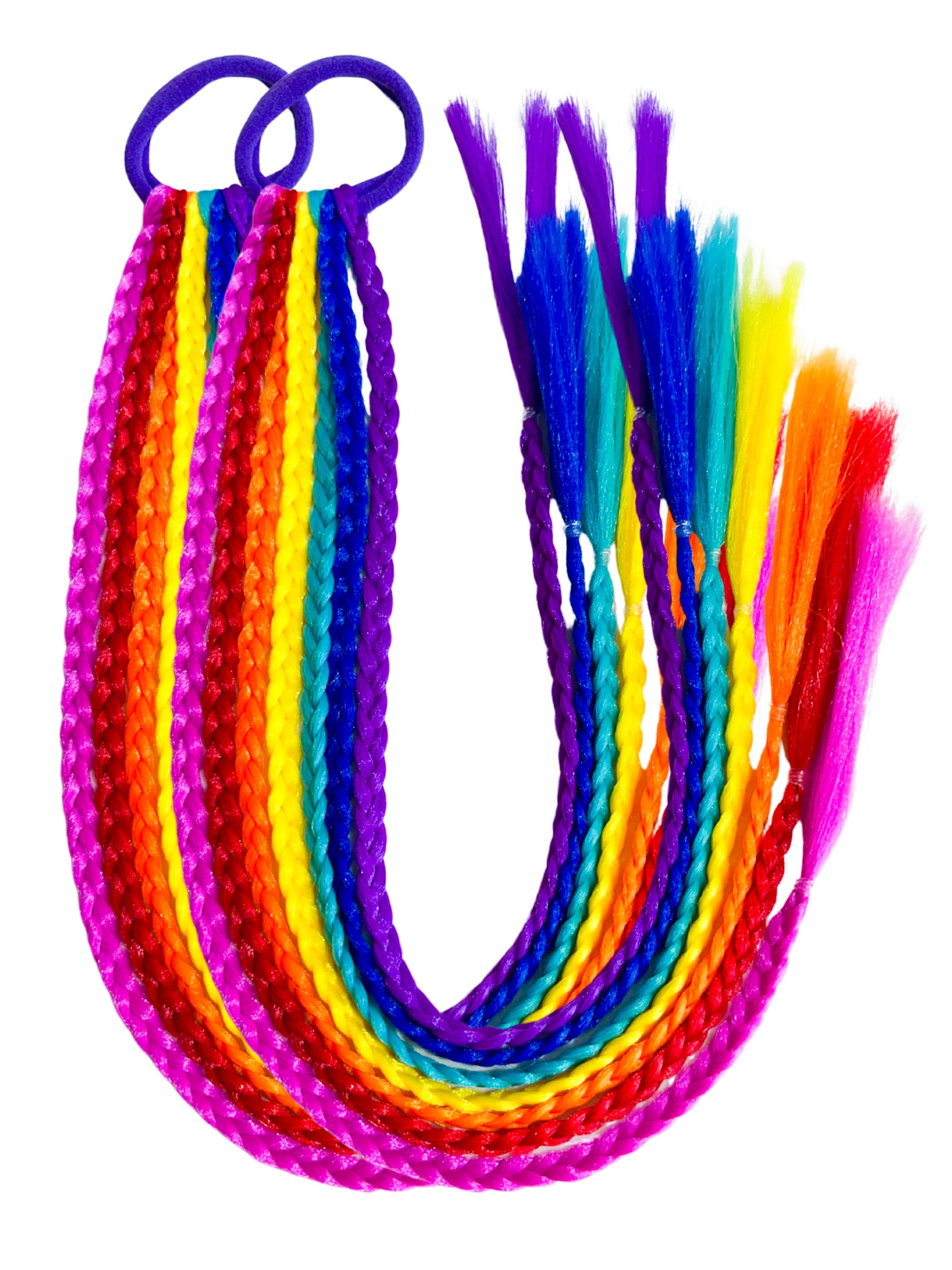 Rainbow Trolls MIDI Pre-braided 45cm set