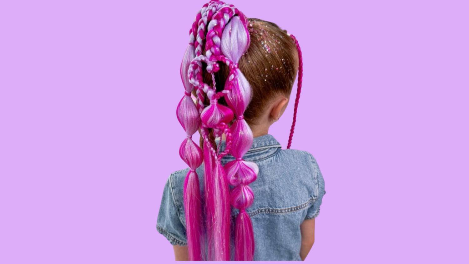 Bubble & Butterfly Ponytails